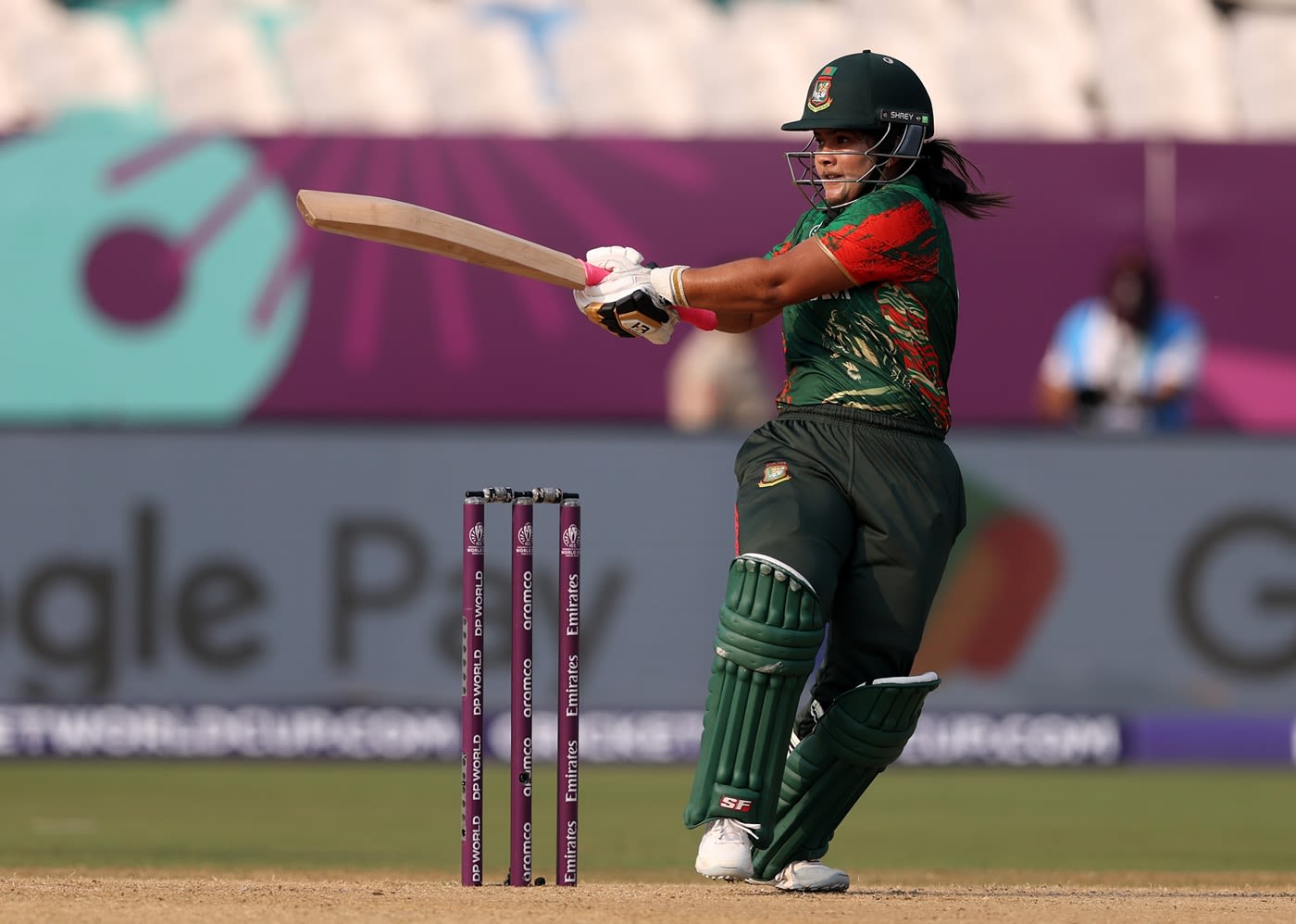 Rubya Haider plays the pull