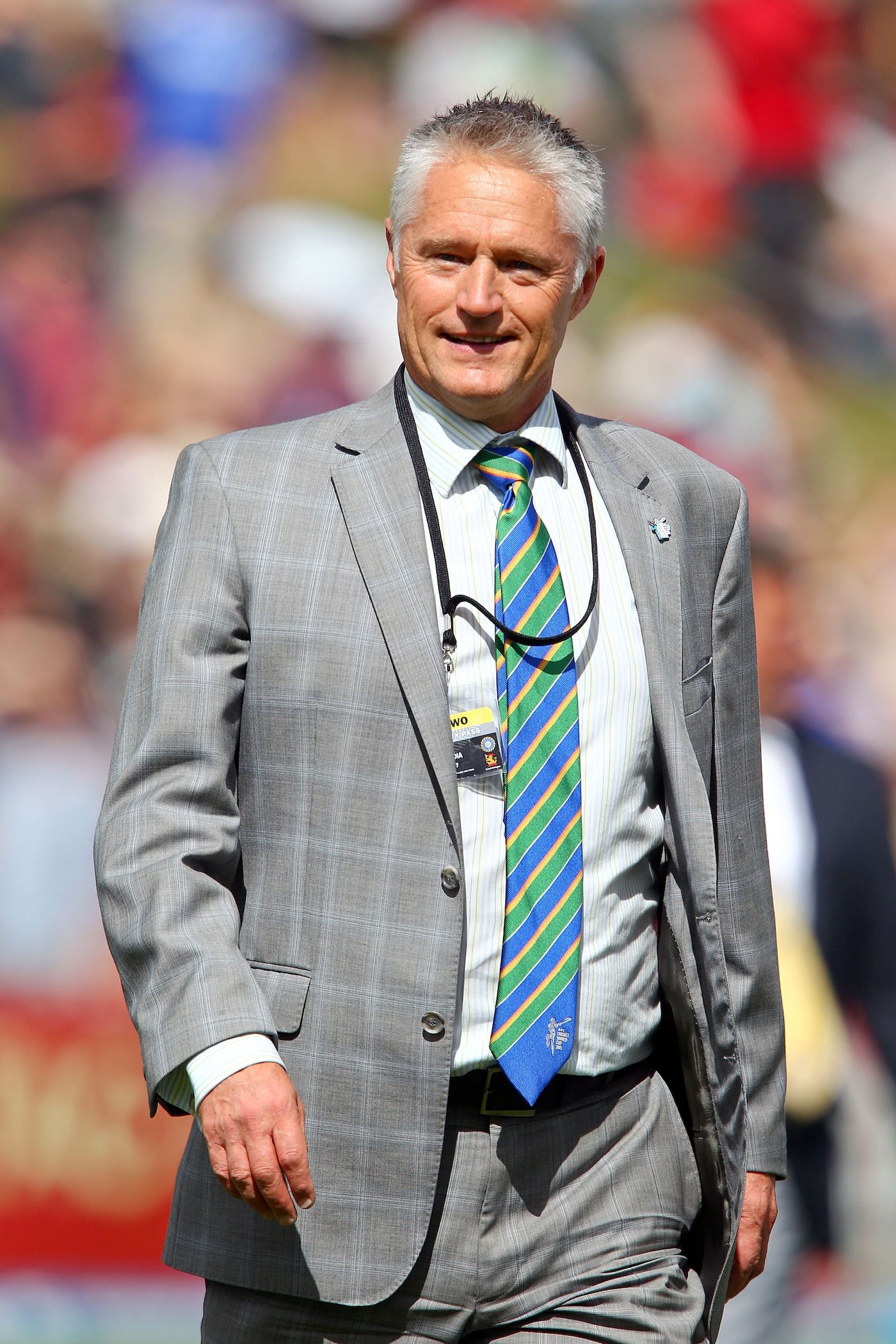 Gavin Larsen at Basin Reserve