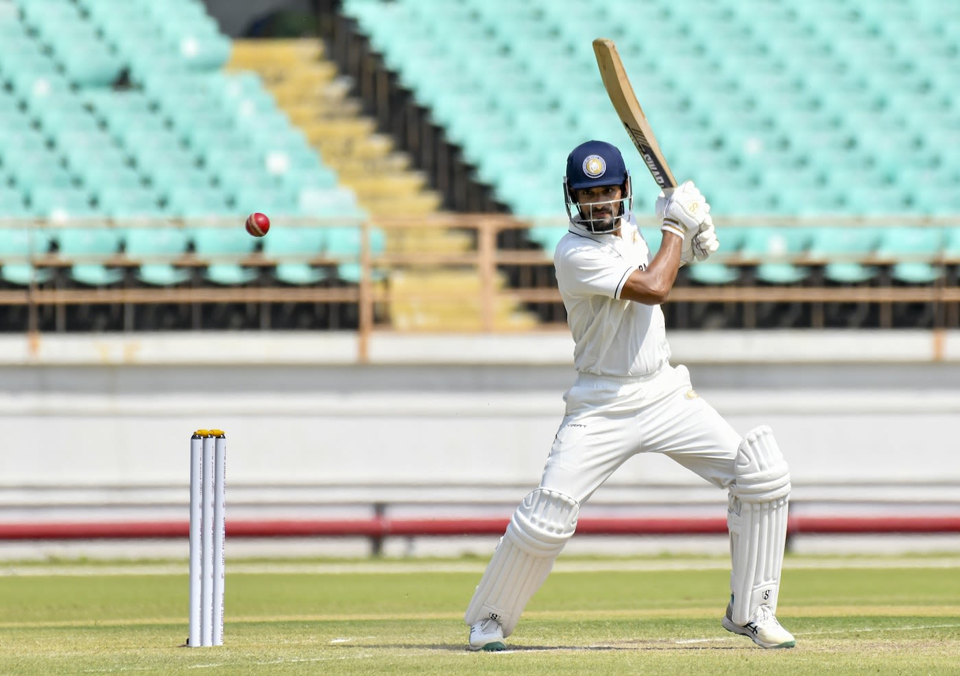 Chirag Jani plays a square cut