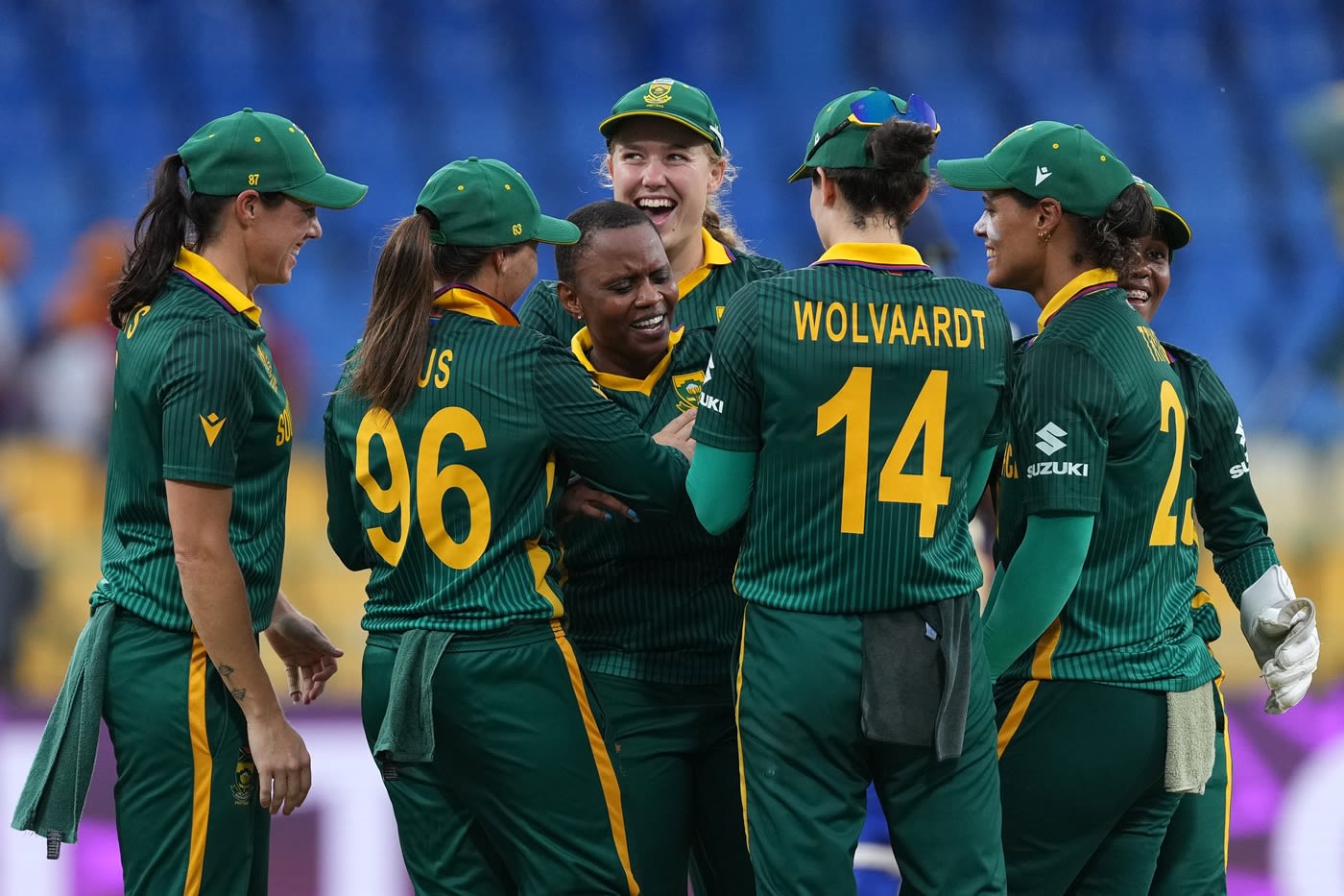 Masabata Klaas struck in consecutive overs