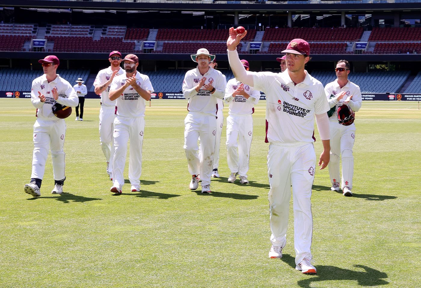 Mitchell Swepson took 10 wickets for the match