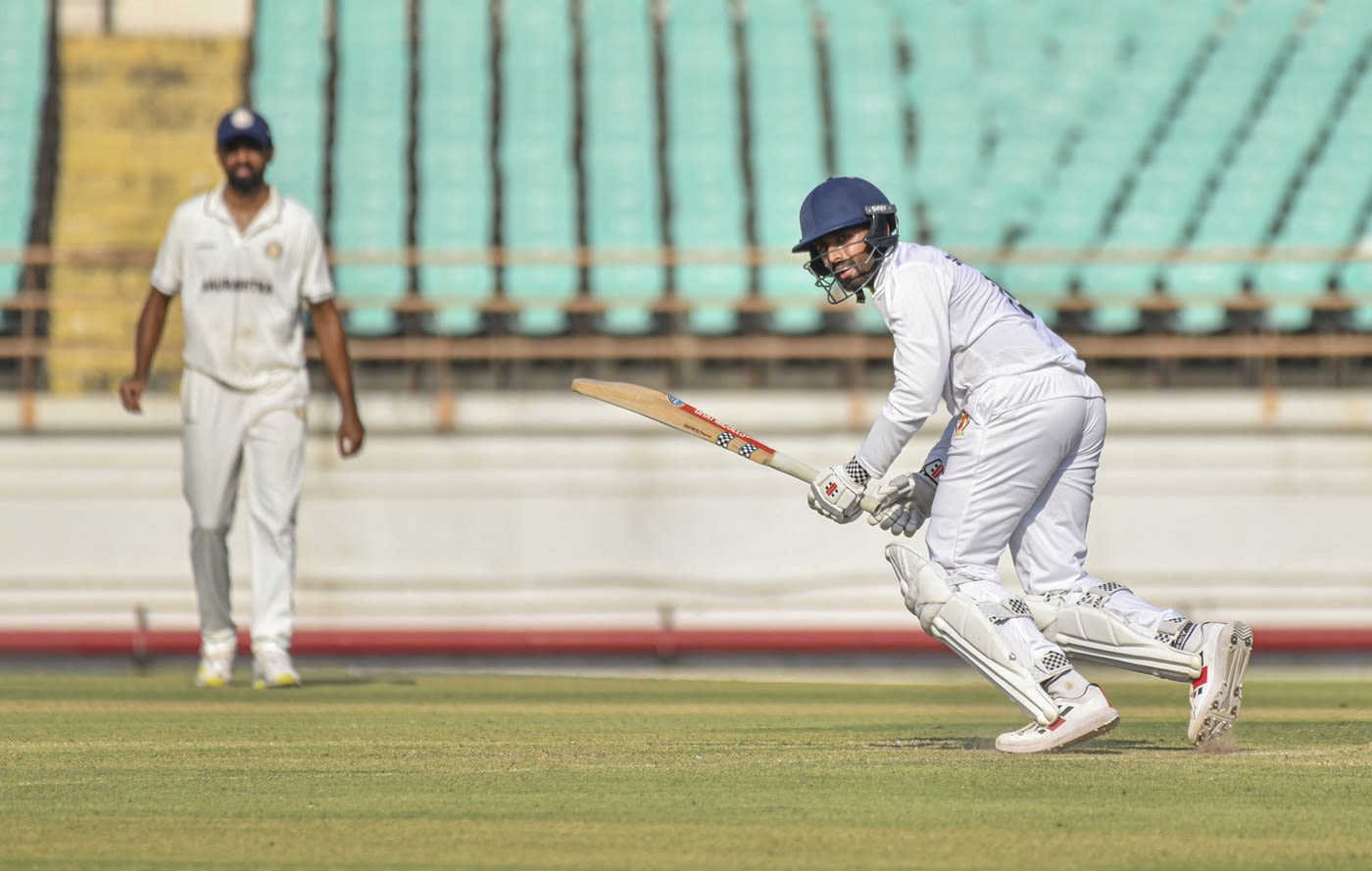 Shreyas Gopal flicks one away
