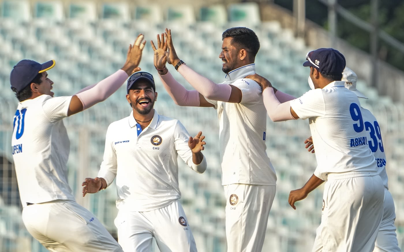 Devendra Singh Bora picked up 6 for 79