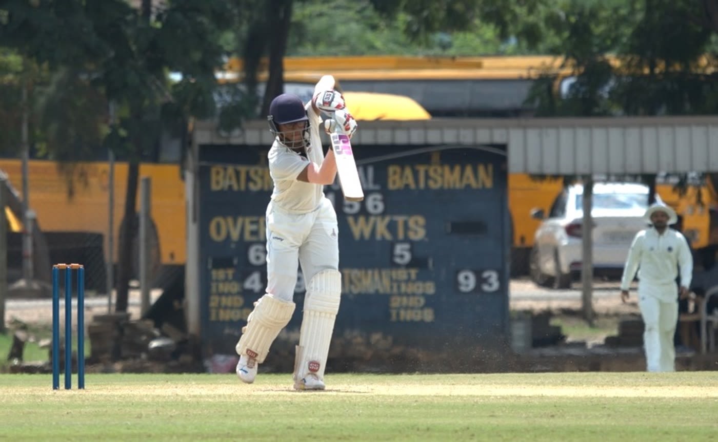 C Andre Siddarth resisted Jharkhand's attack