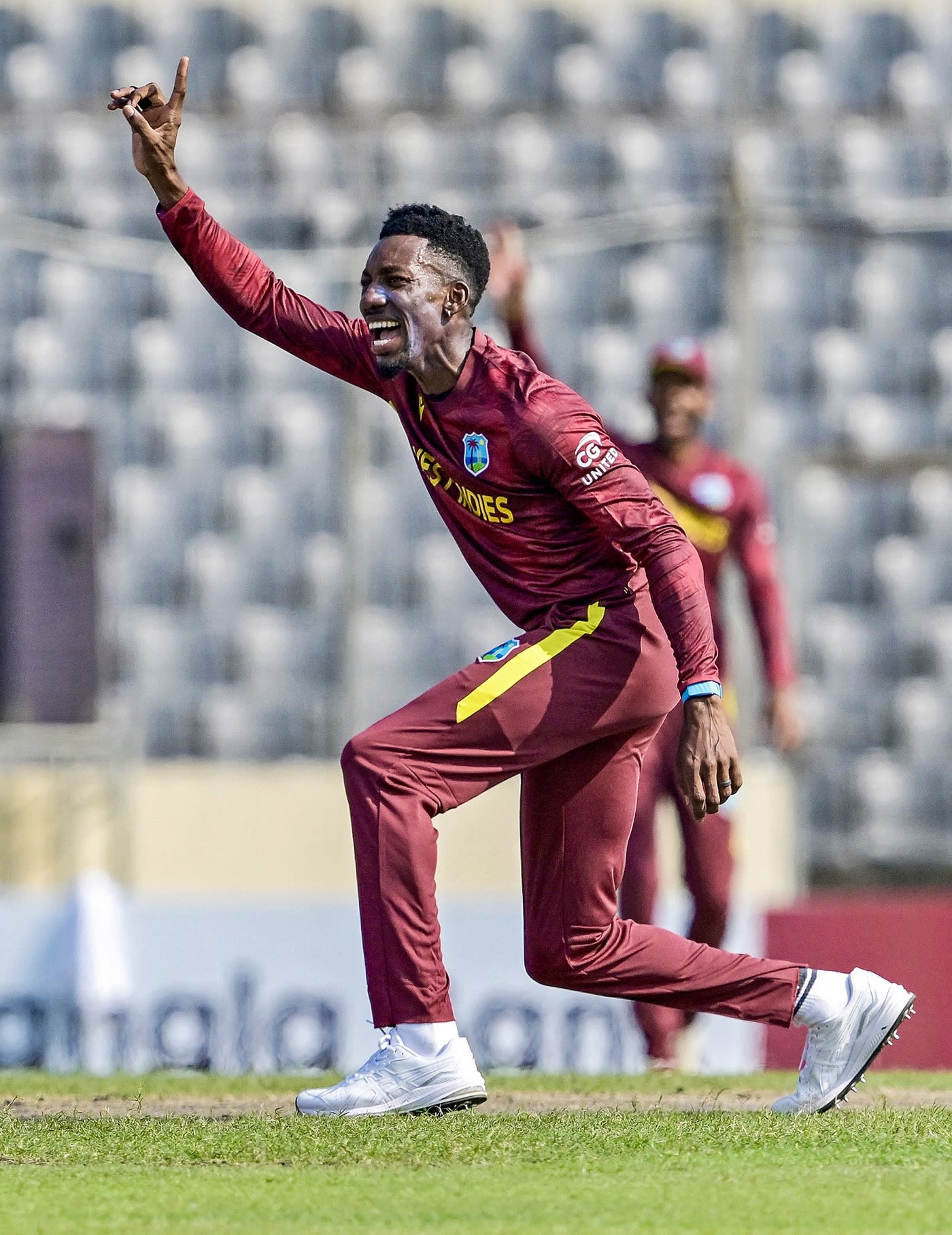 Khary Pierre came away with figures of 10-2-19-1