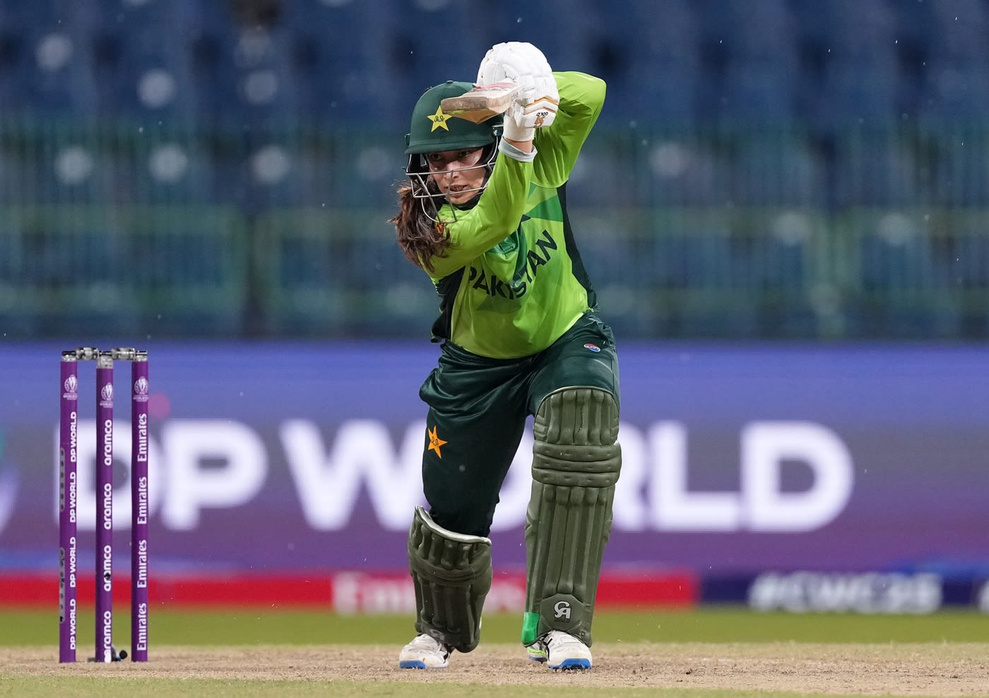 Aliya Riaz stood firm even as Pakistan lost wickets regularly