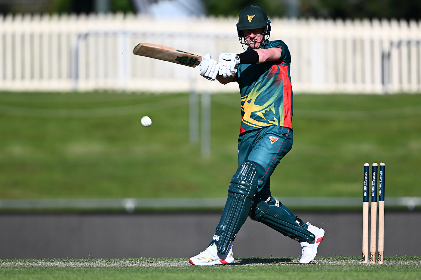 Jordan Silk controlled Tasmania's chase