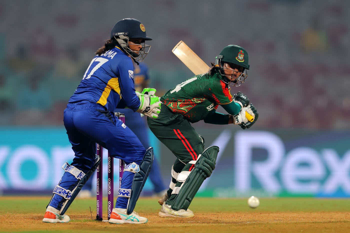 Sharmin Akter scored her tenth fifty in ODIs