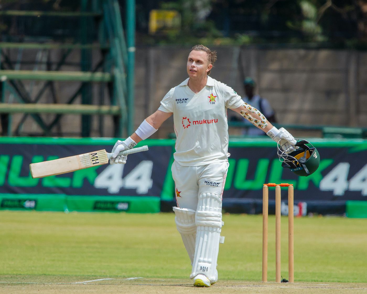 Ben Curran notched up a gritty ton in 217 balls