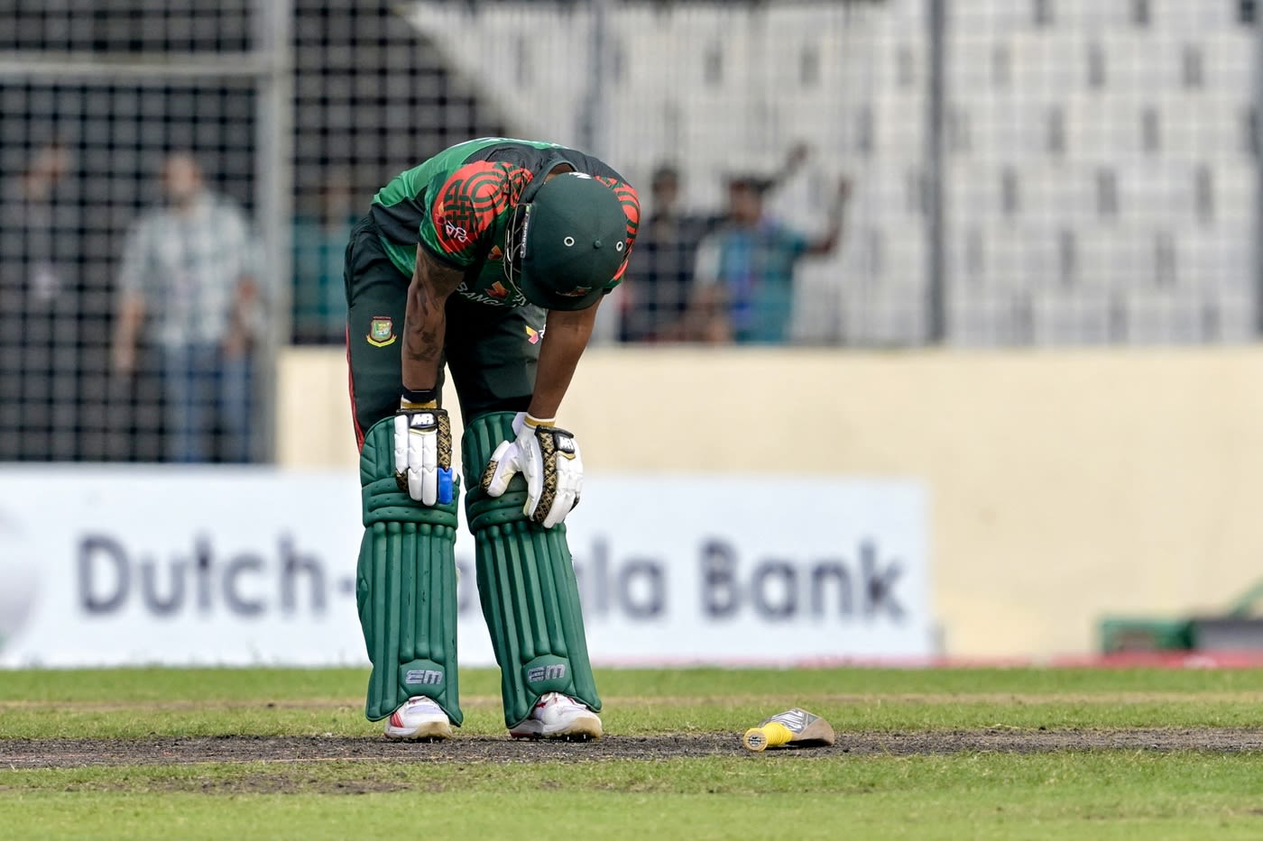 Souma Sarkar was gutted to fall nine short of a hundred