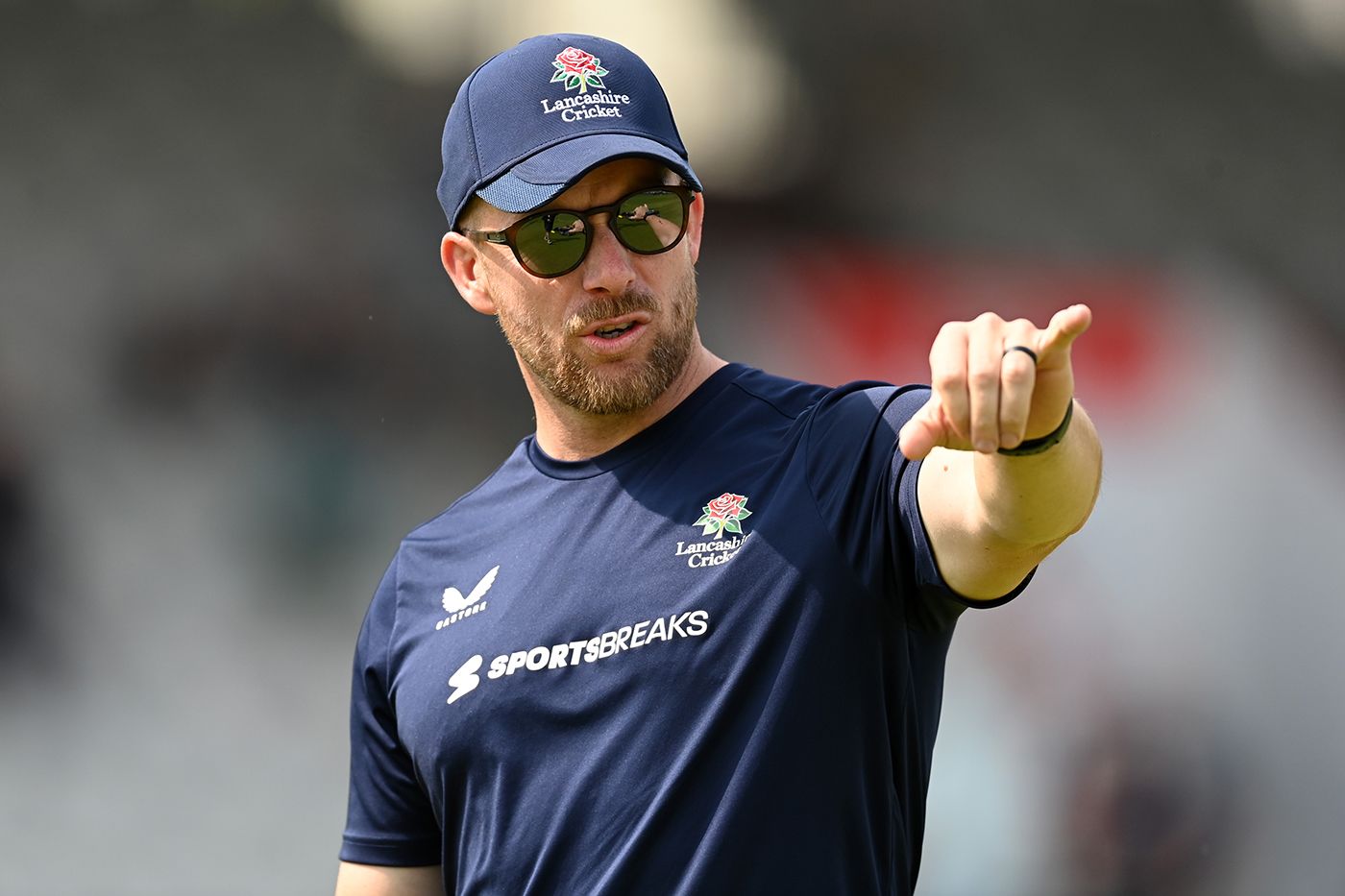 Steven Croft oversees the Lancashire warm-ups