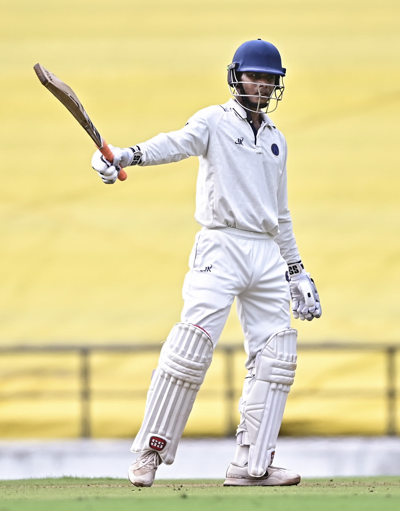 Shikhar Mohan hit a half-century for Jharkhand