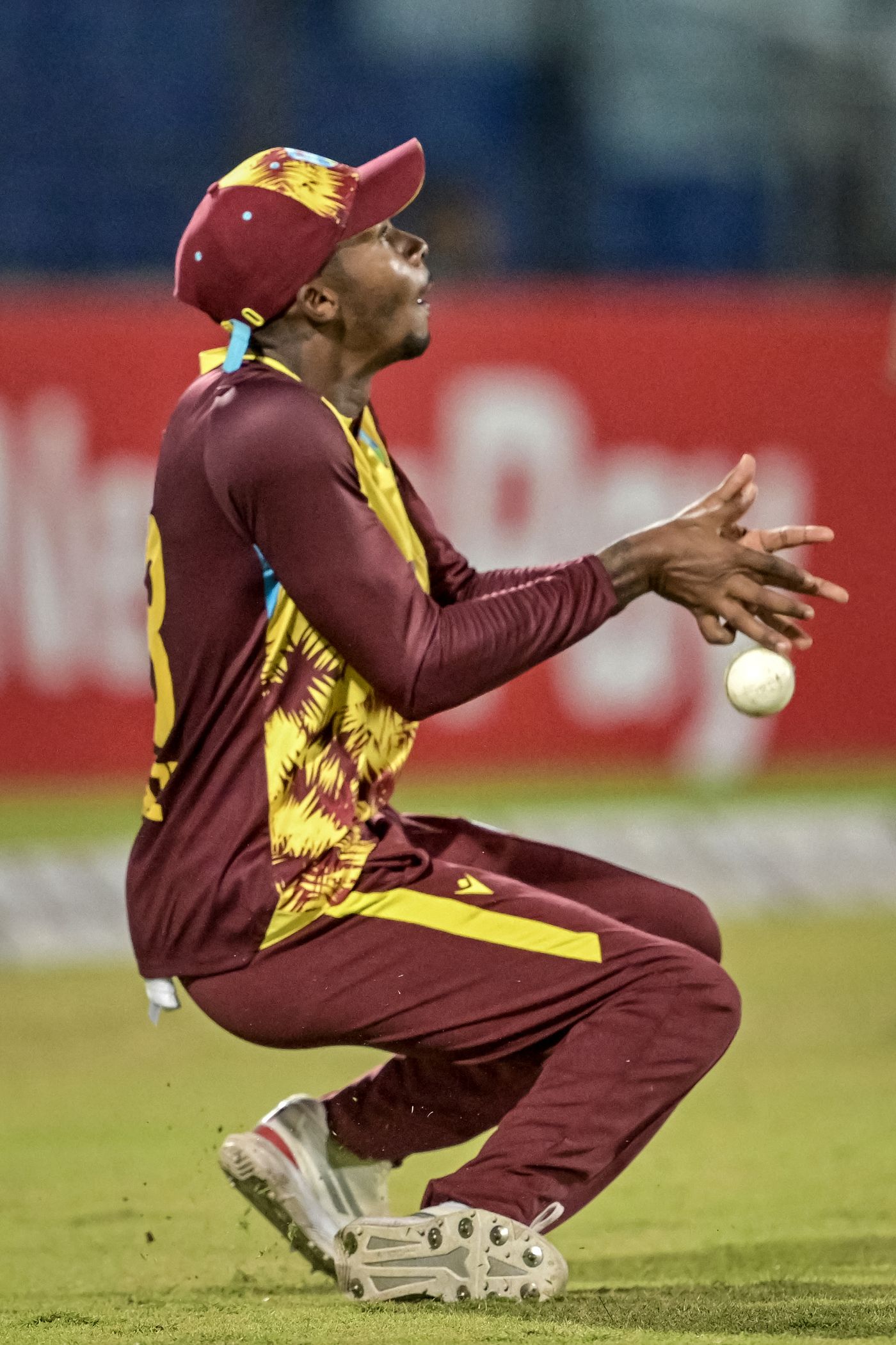 Alick Athanaze dropped a catch during the second innings