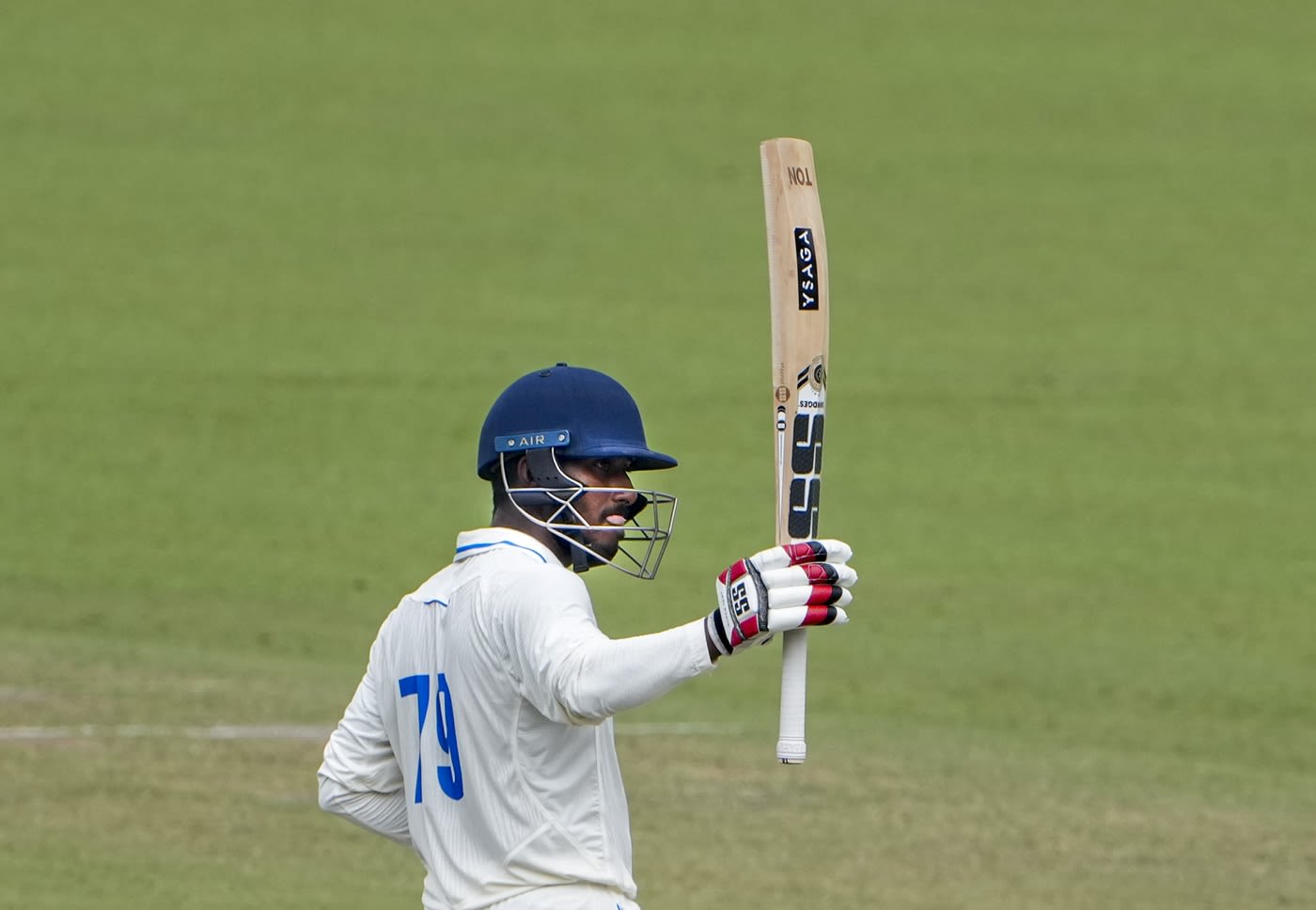 Sudip Kumar Gharami brings up his fifty