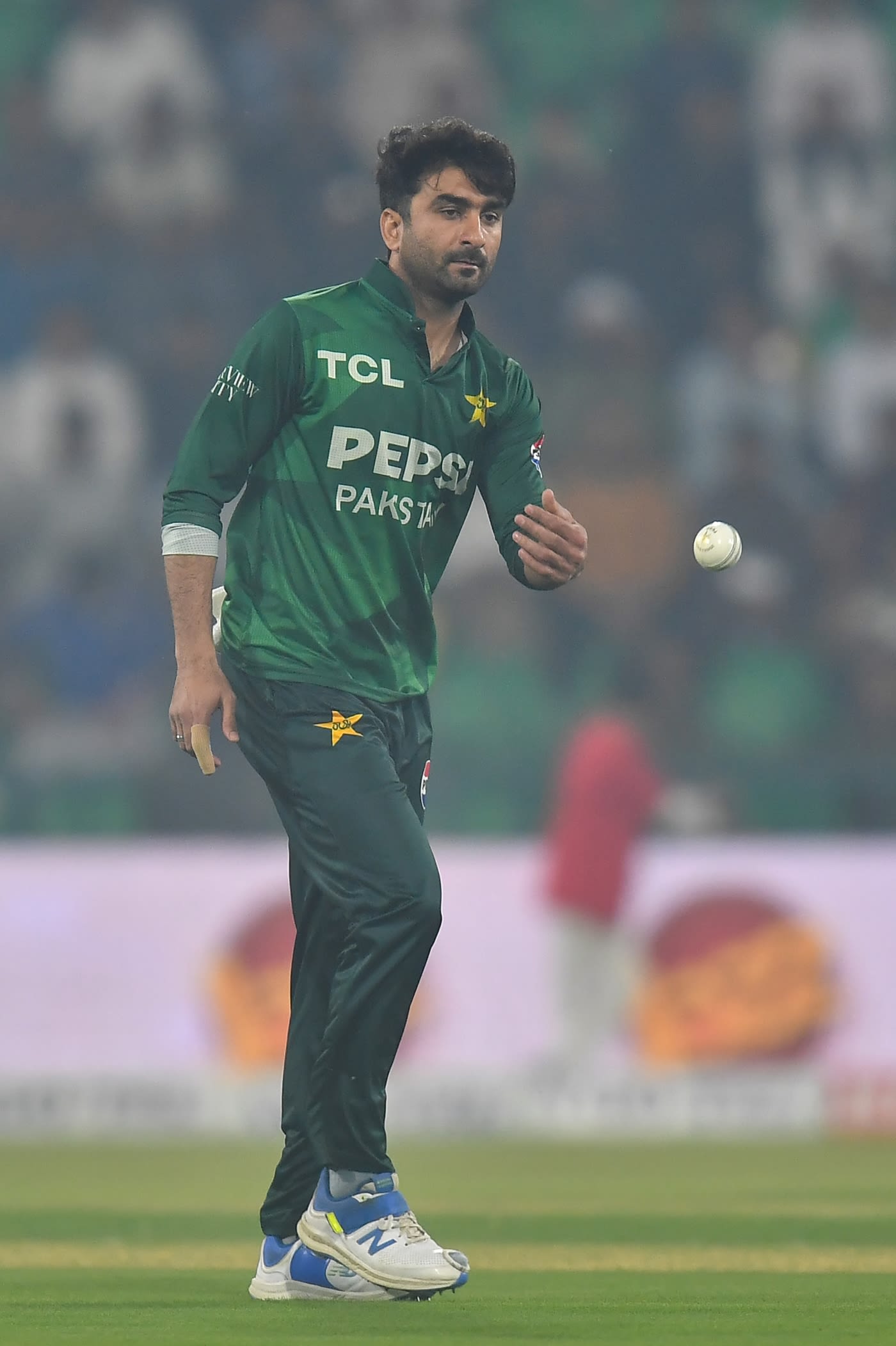 Salman Mirza took three wickets in his first three overs
