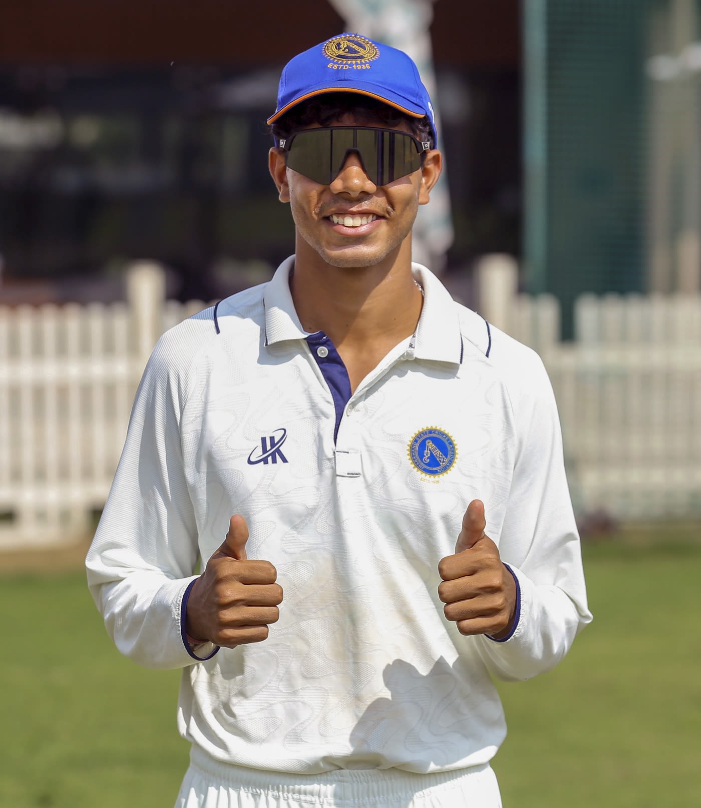 Jharkhand's Shikhar Mohan strikes a pose