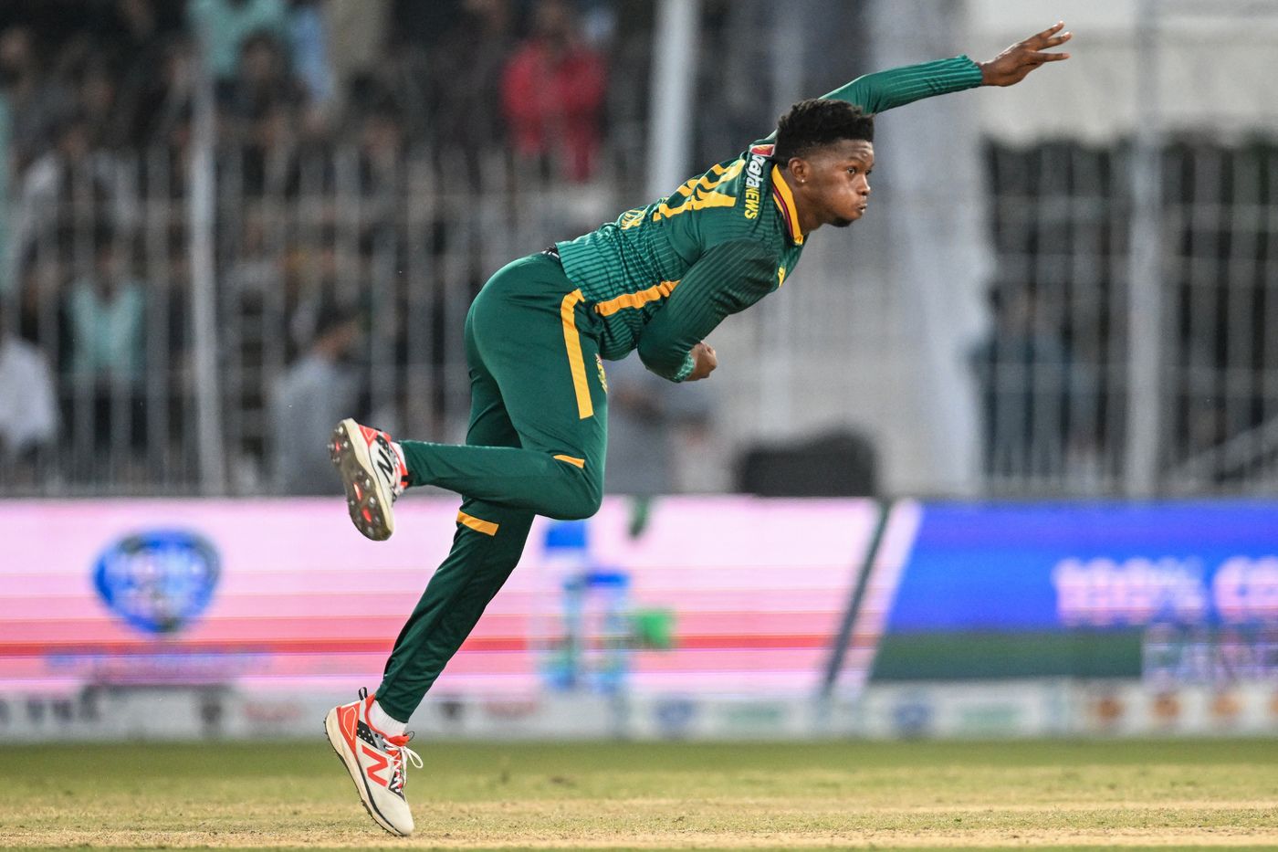 Nqabayomzi Peter bowled a tight spell