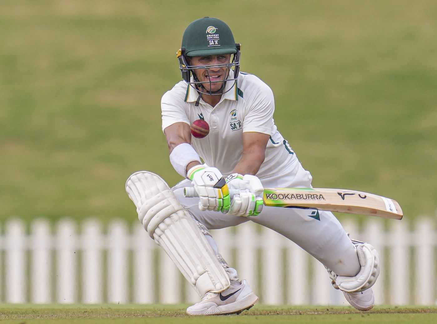 Marques Ackerman carried the second-half of South Africa's first innings on his shoulders