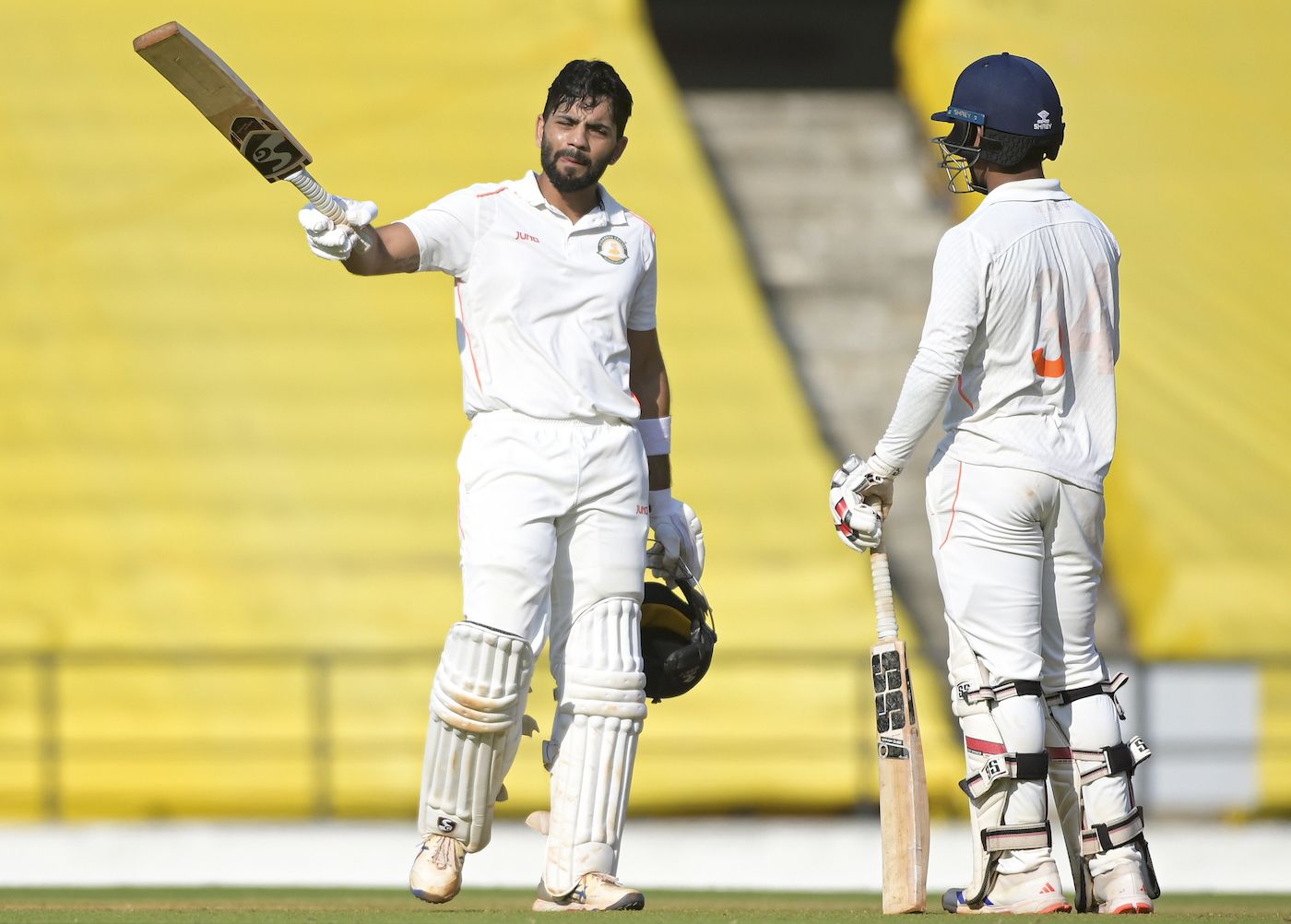 Dhruv Shorey made match-winning tons - 144 and 101 - against Odisha