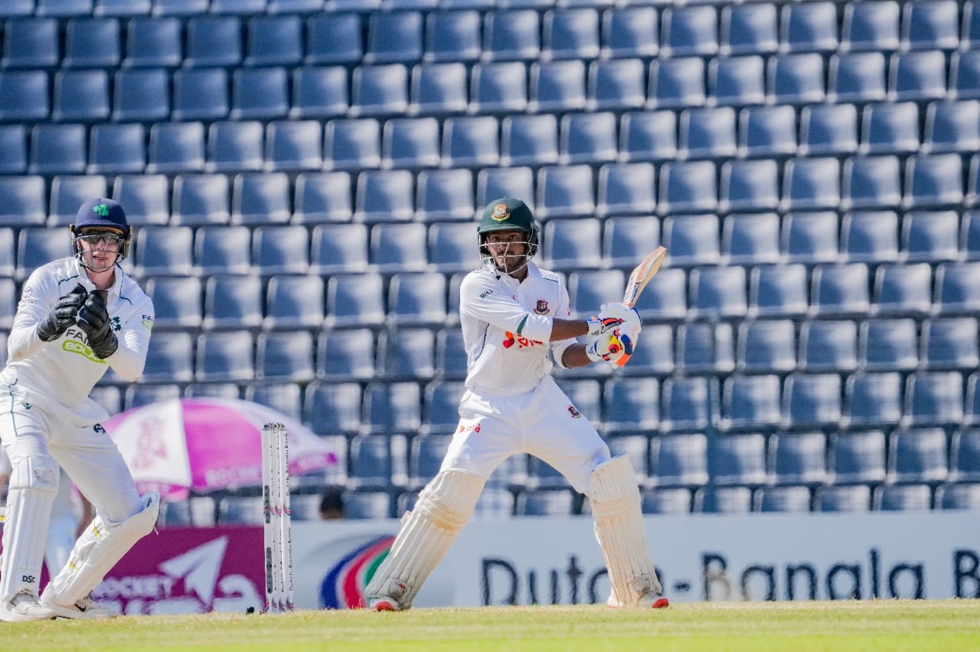 Mahmudul Hasan Joy cuts one away