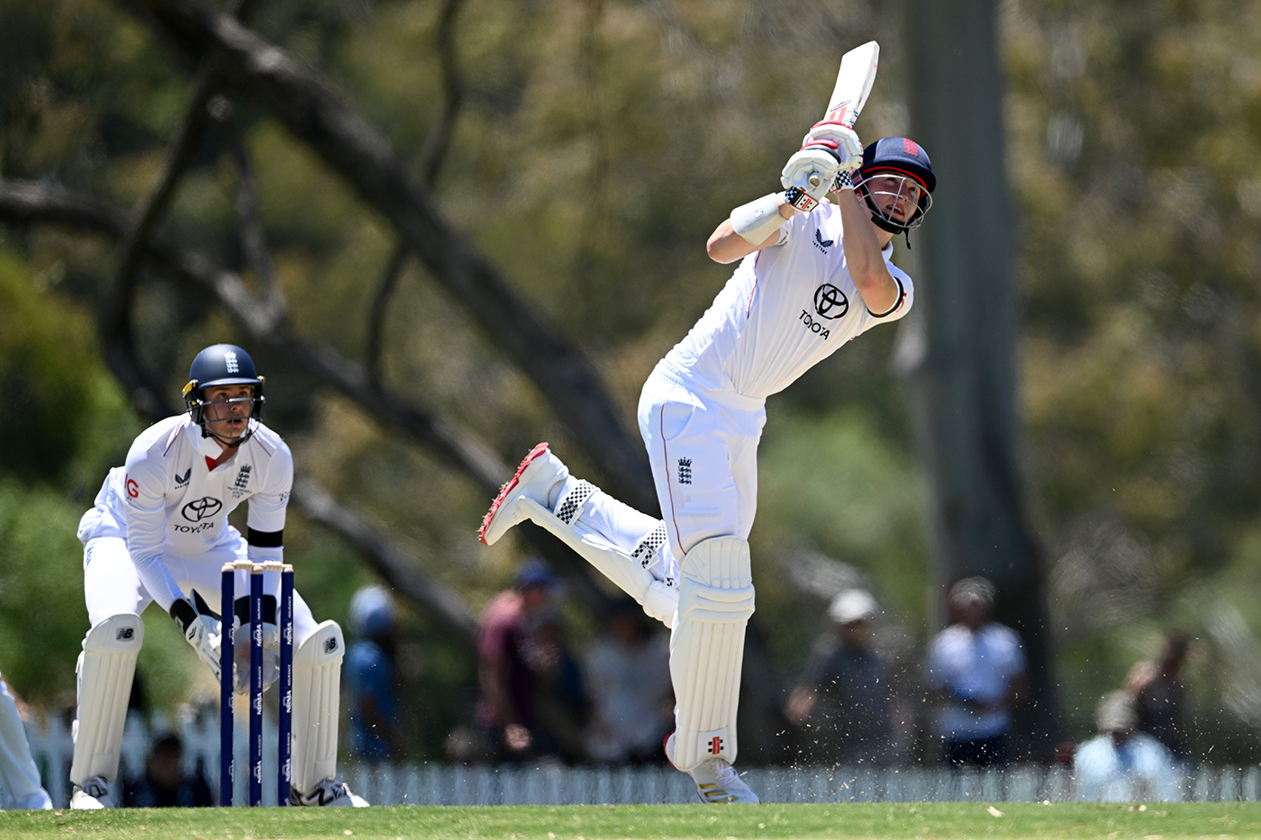 Ben McKinney goes over the top