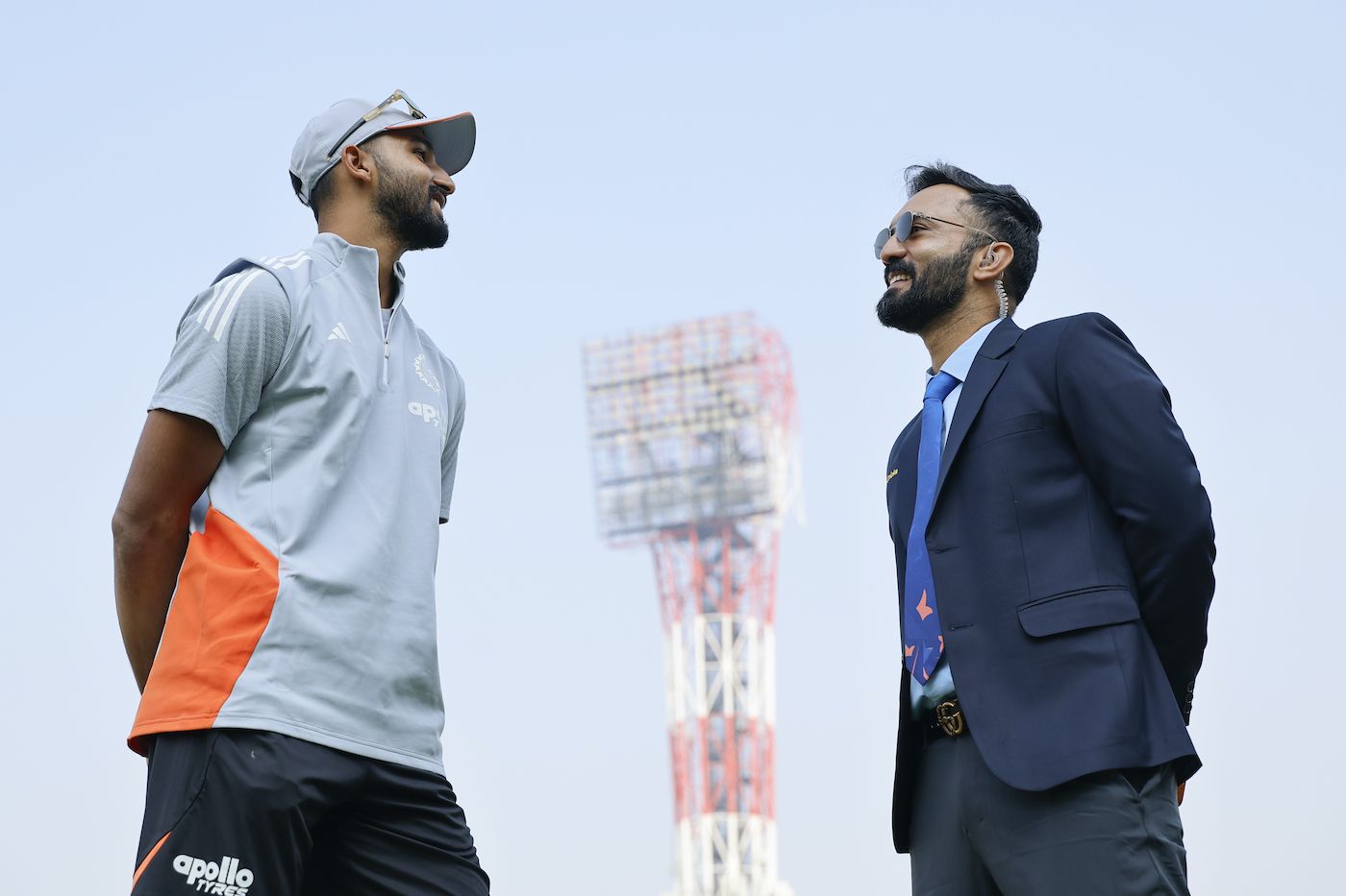 Devdutt Padikkal speaks to Dinesh Karthik