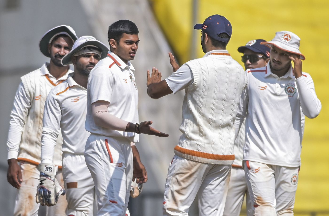 Raj Limbani got Ravikumar Samarth in both innings