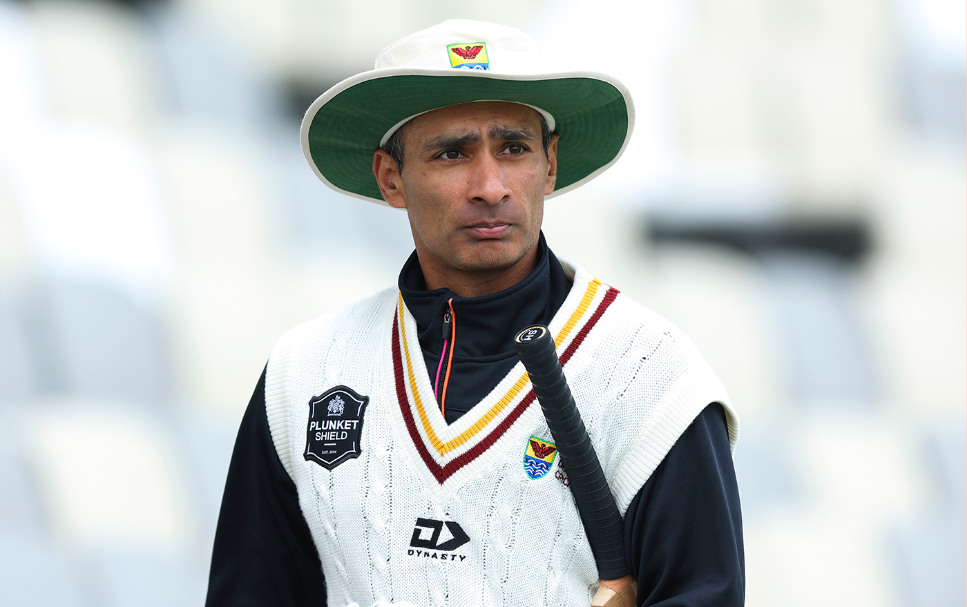 Jeet Raval looks on