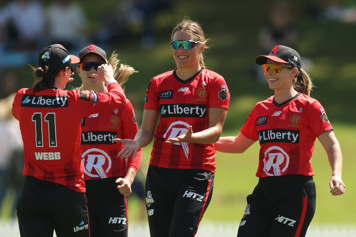 Charis Bekker was part of an impressive Melbourne Renegades bowling performance