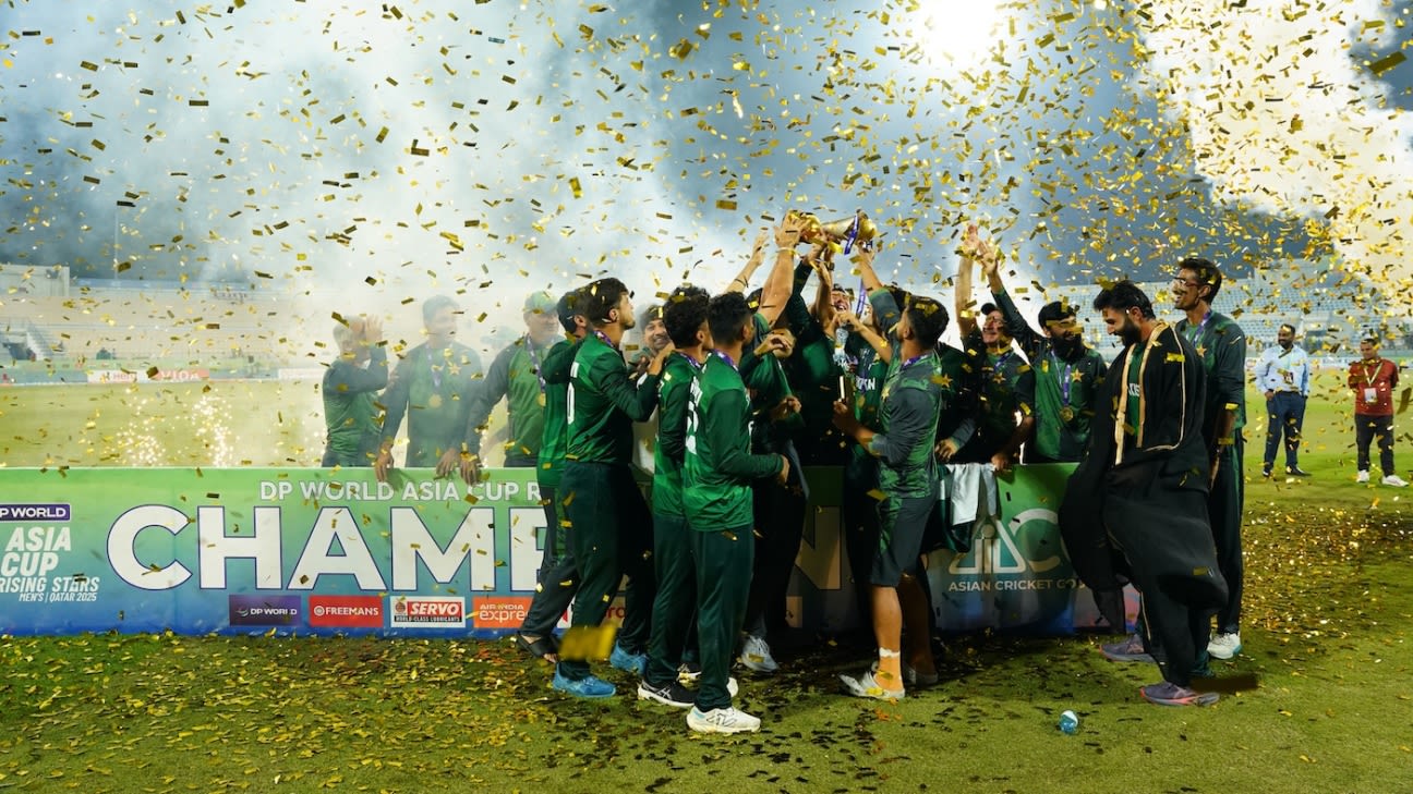 Daniyal stars as Shaheens clinch Rising Stars title in Super Over