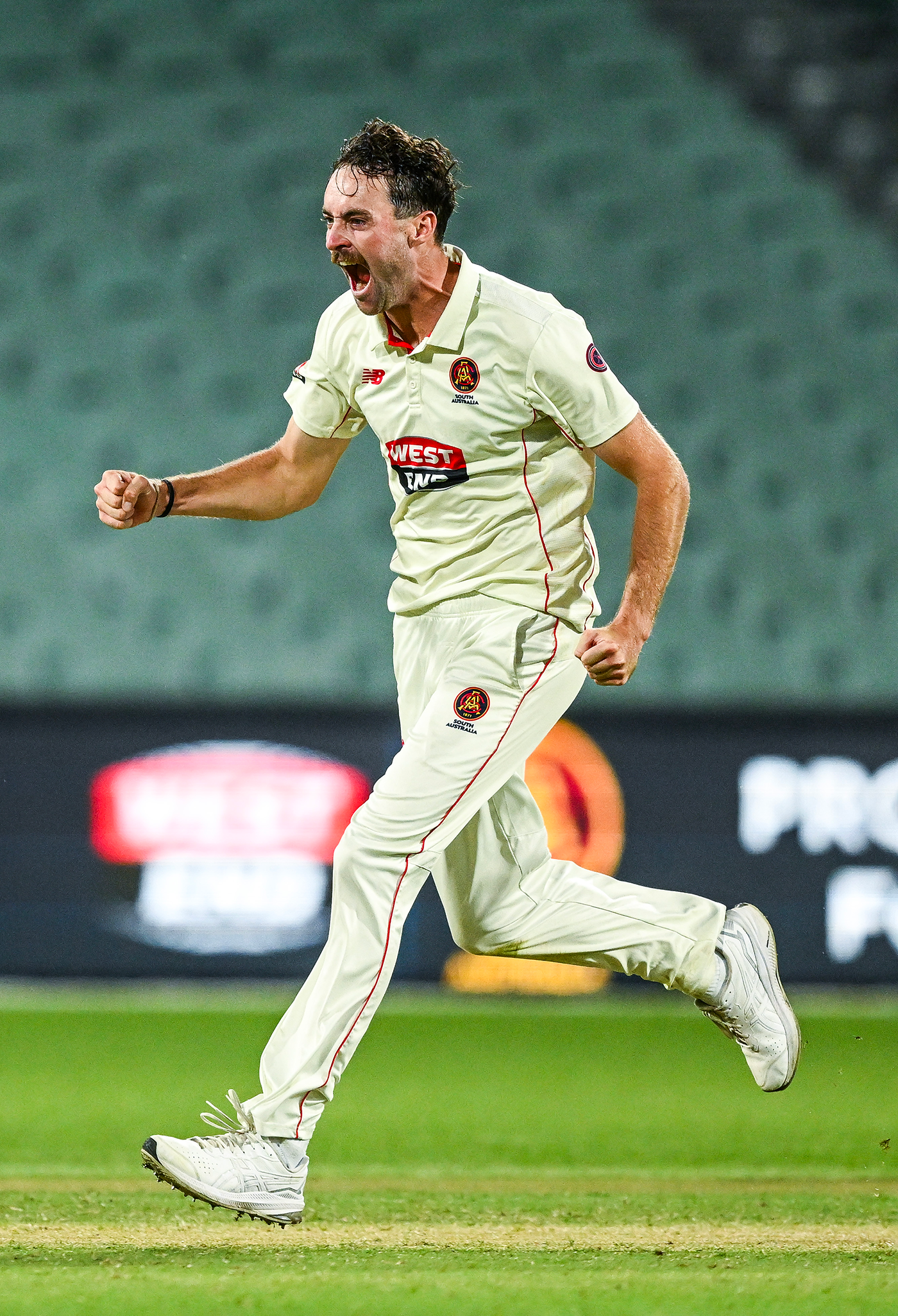Jordan Buckingham took early wickets for South Australia