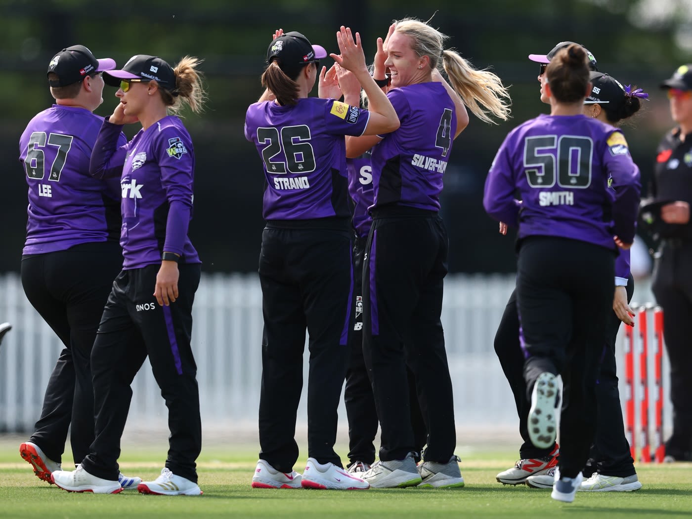 Hayley Silver-Holmes struck early for Hobart Hurricanes