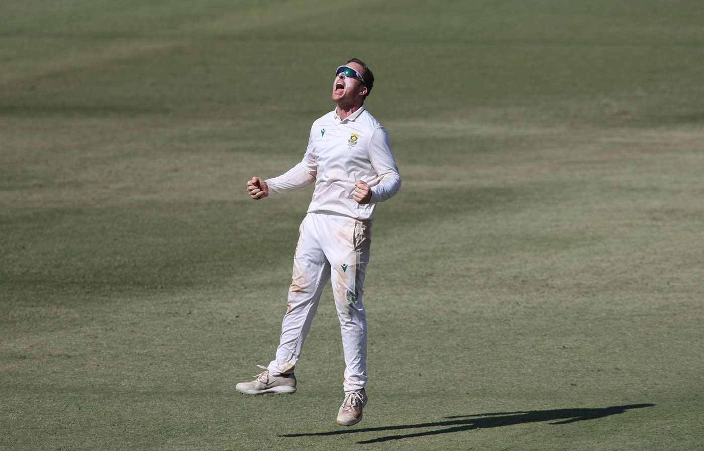 Simon Harmer picked up his second Test five-for