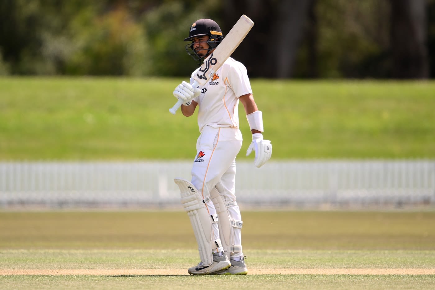 Muhammad Abbas marked his return from injury with a half-century