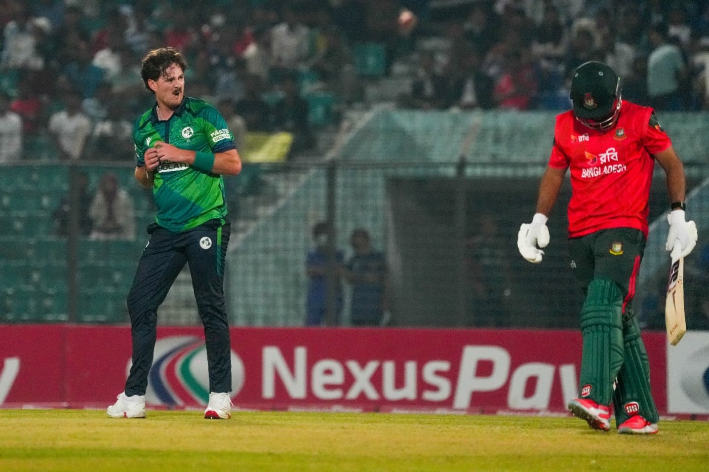 Matthew Humphreys struck in the first over