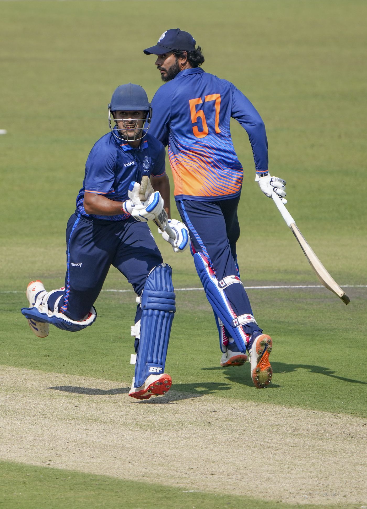 Venkatesh Iyer and Harsh Gawli made fifties