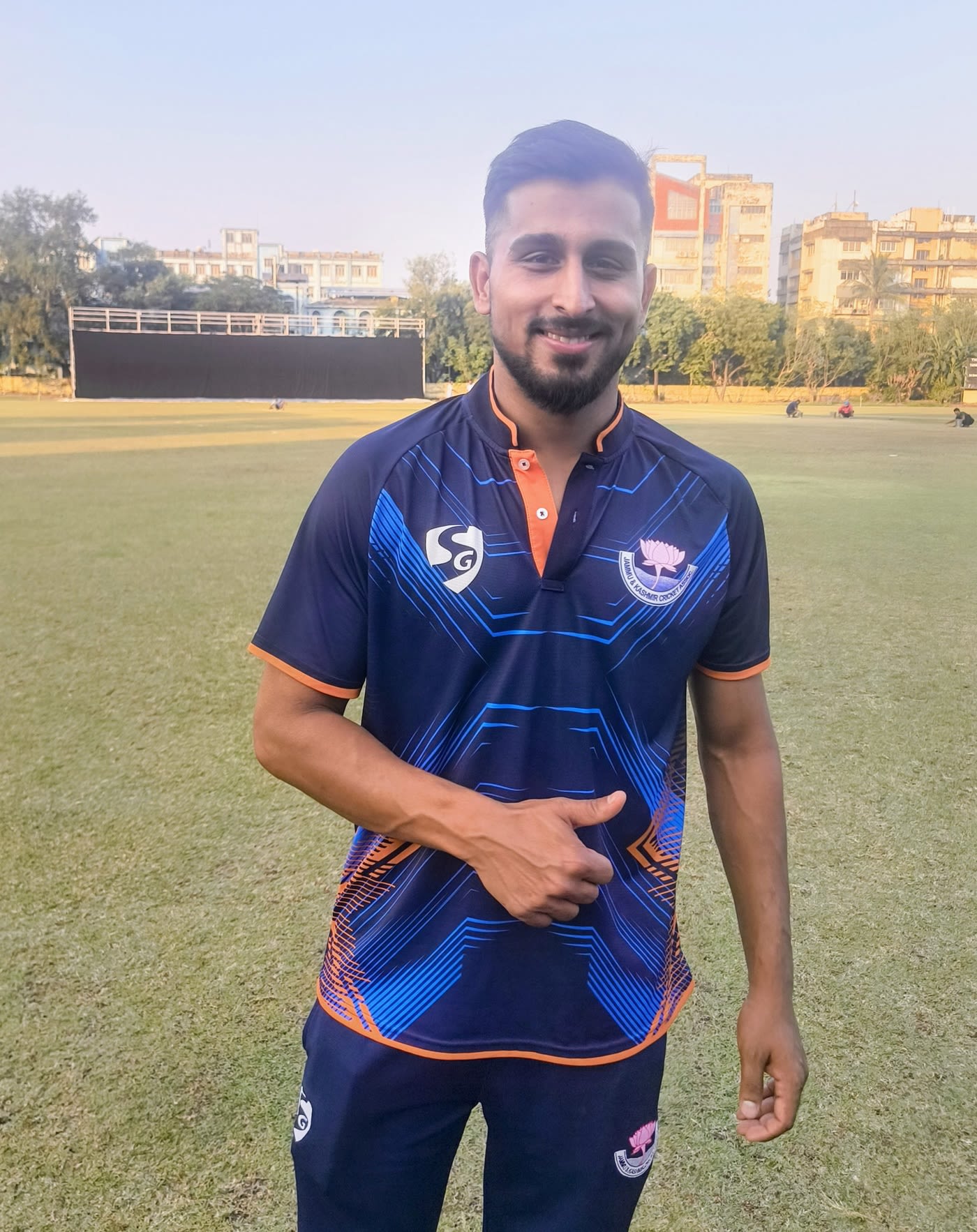 Umran Malik picked up 3 for 37 for Jammu & Kashmir