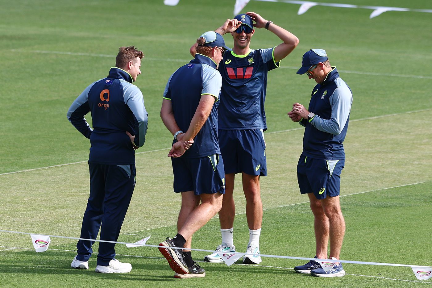 Pat Cummins, Steven Smith, George Bailey and Andrew McDonald discuss their selection options