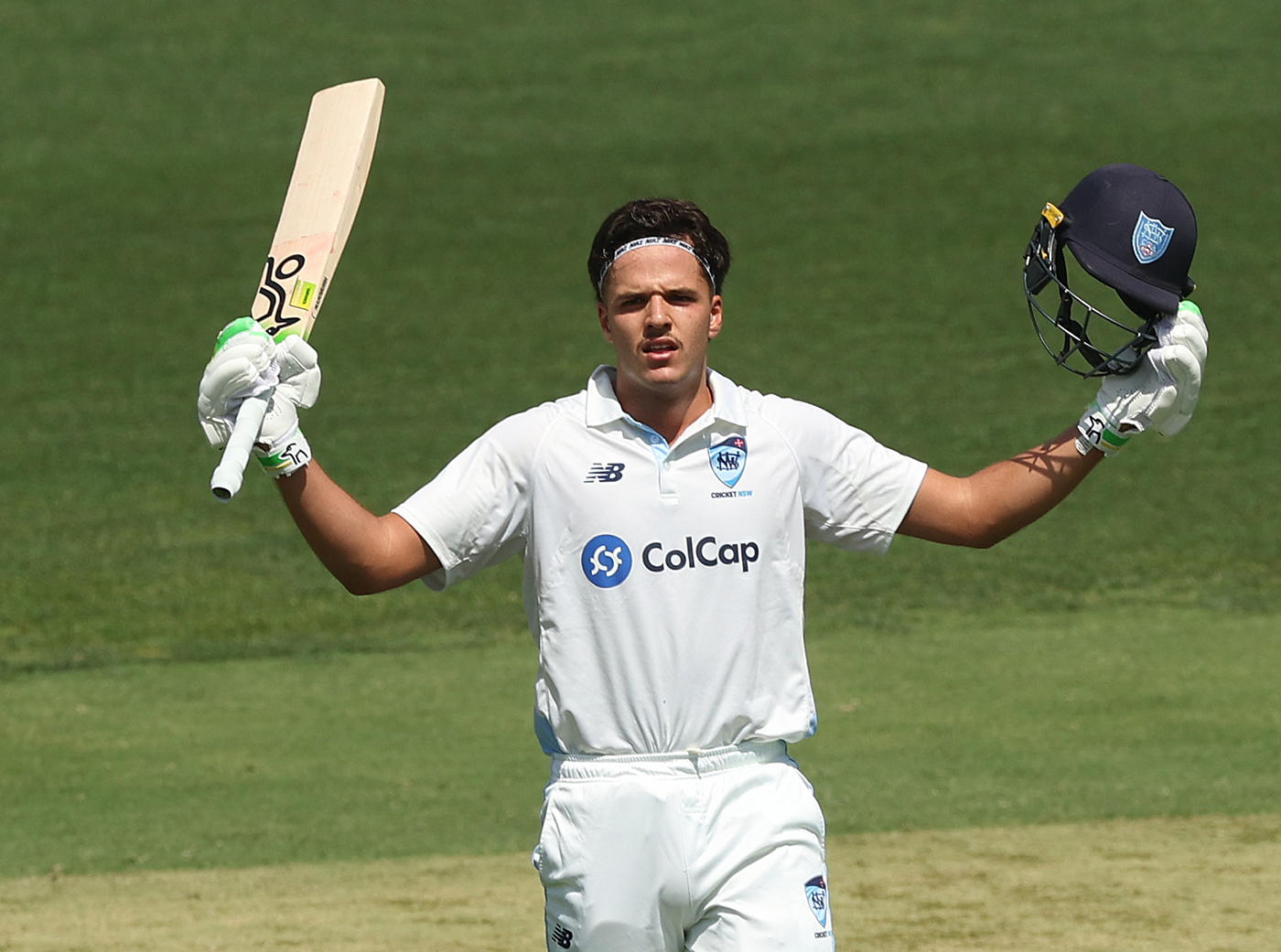 Sam Konstas made his first century of the season