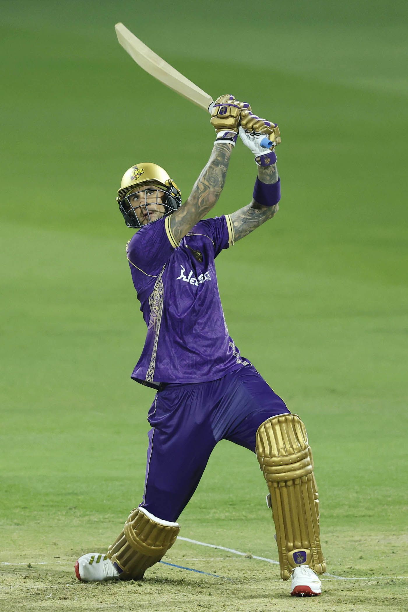 Alex Hales was the sole half-centurion in the innings