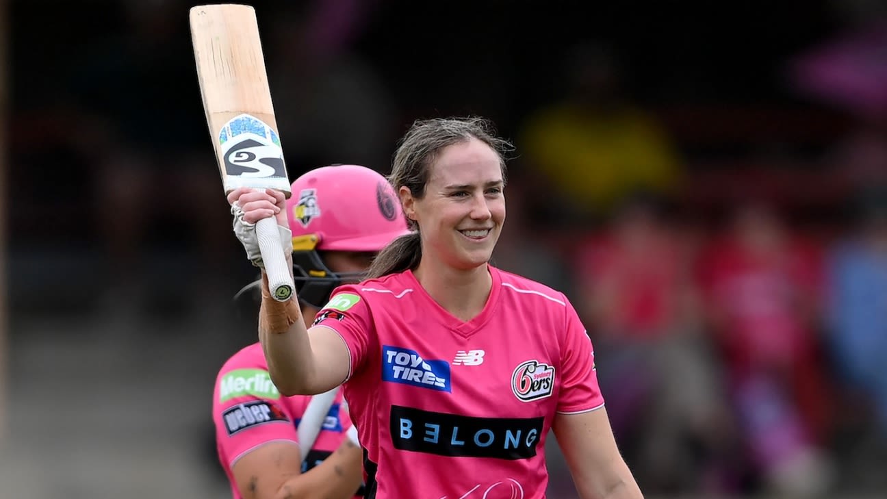 Perry stars with 111 as Sixers enter WBBL finals with thrilling win
