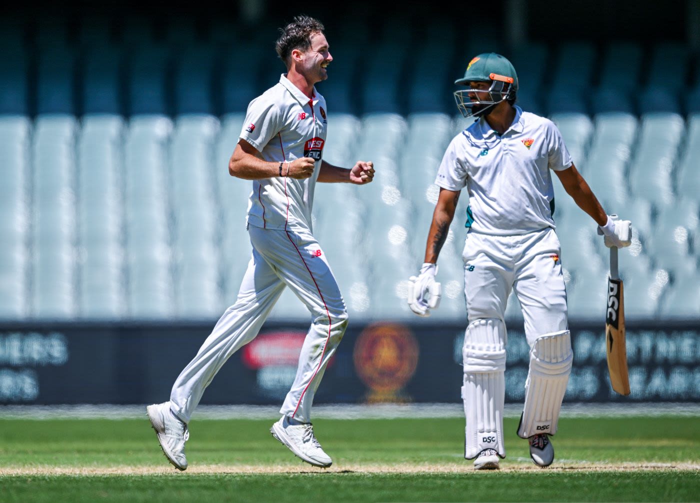 Jordan Buckingham took eight wicket for the match
