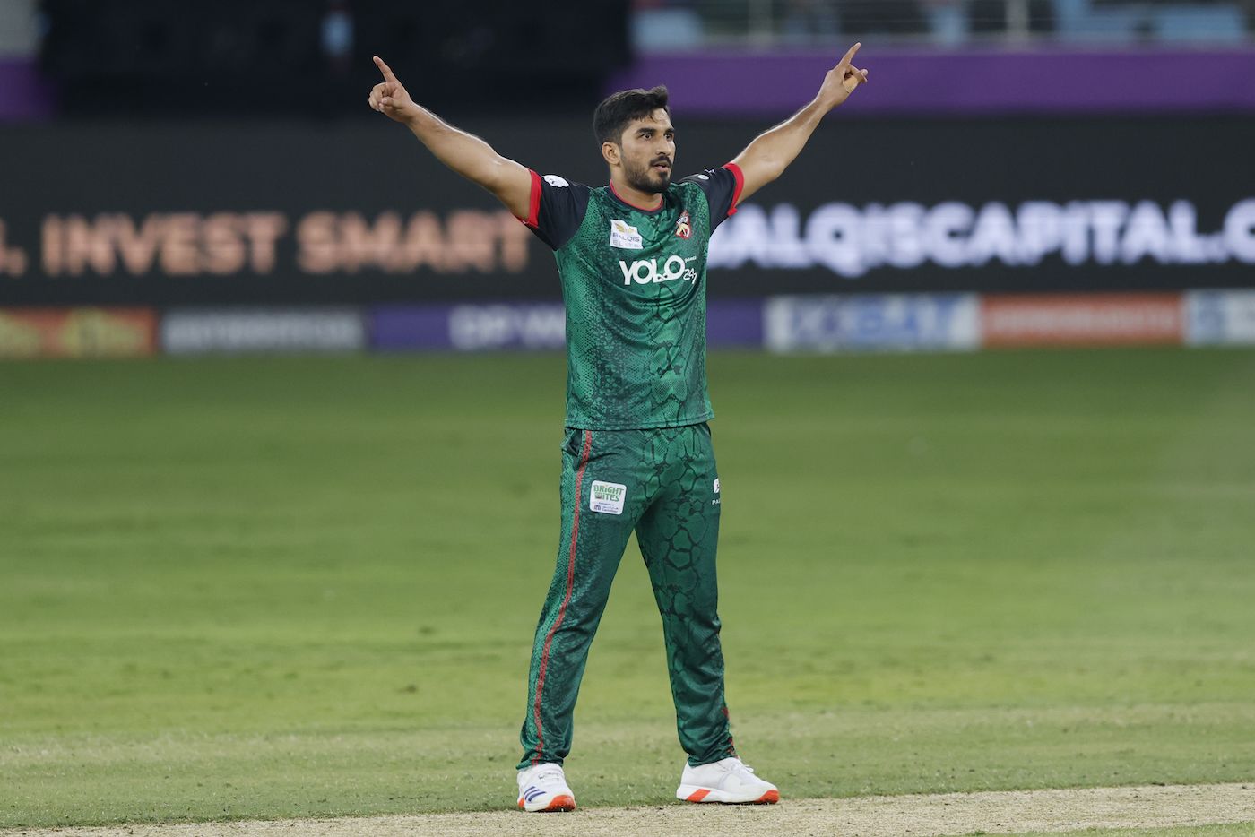 Khuzaima Tanveer was economical and picked two key wickets
