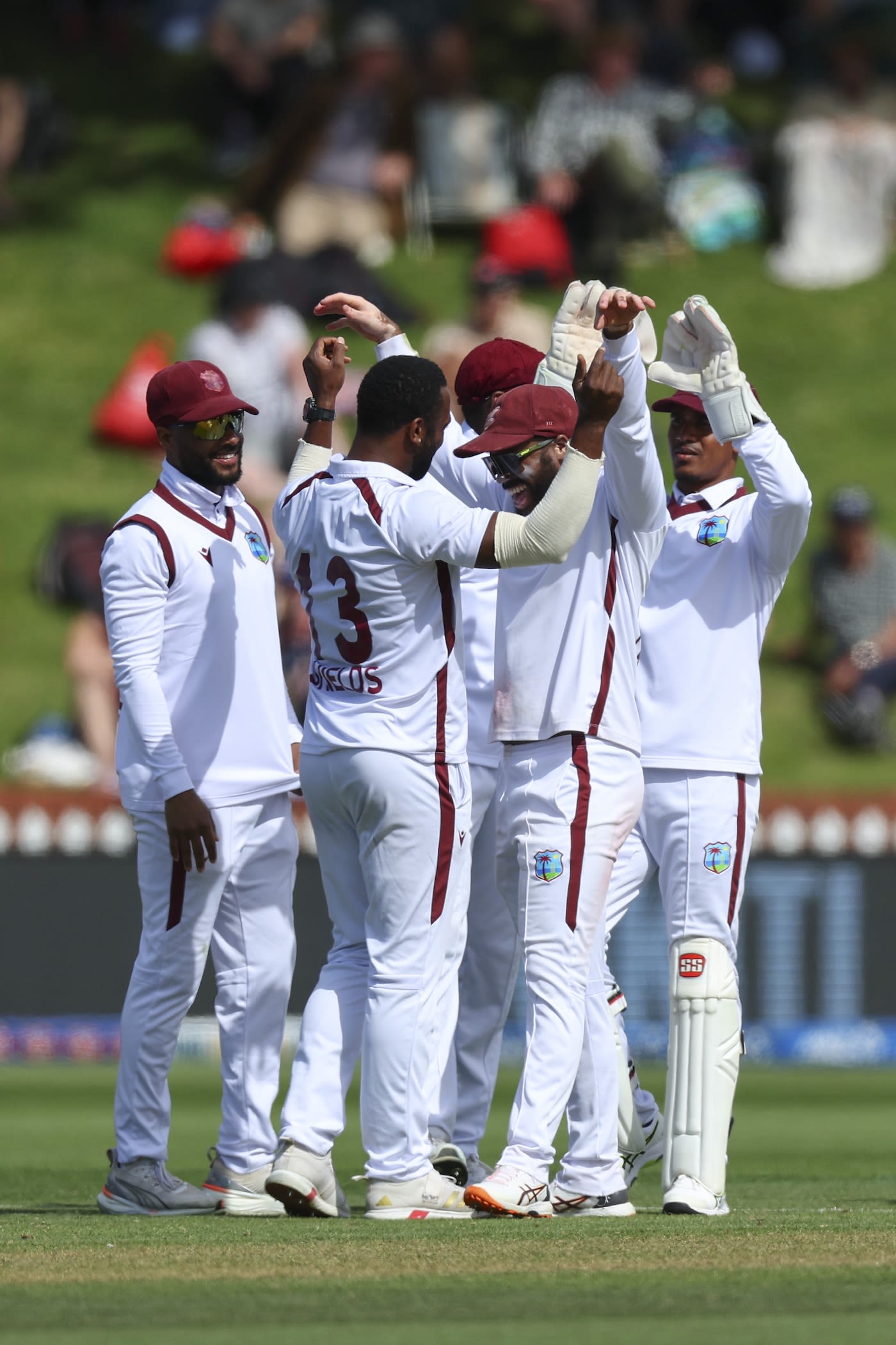 Ojay Shields got the big wicket of Mitchell Hay