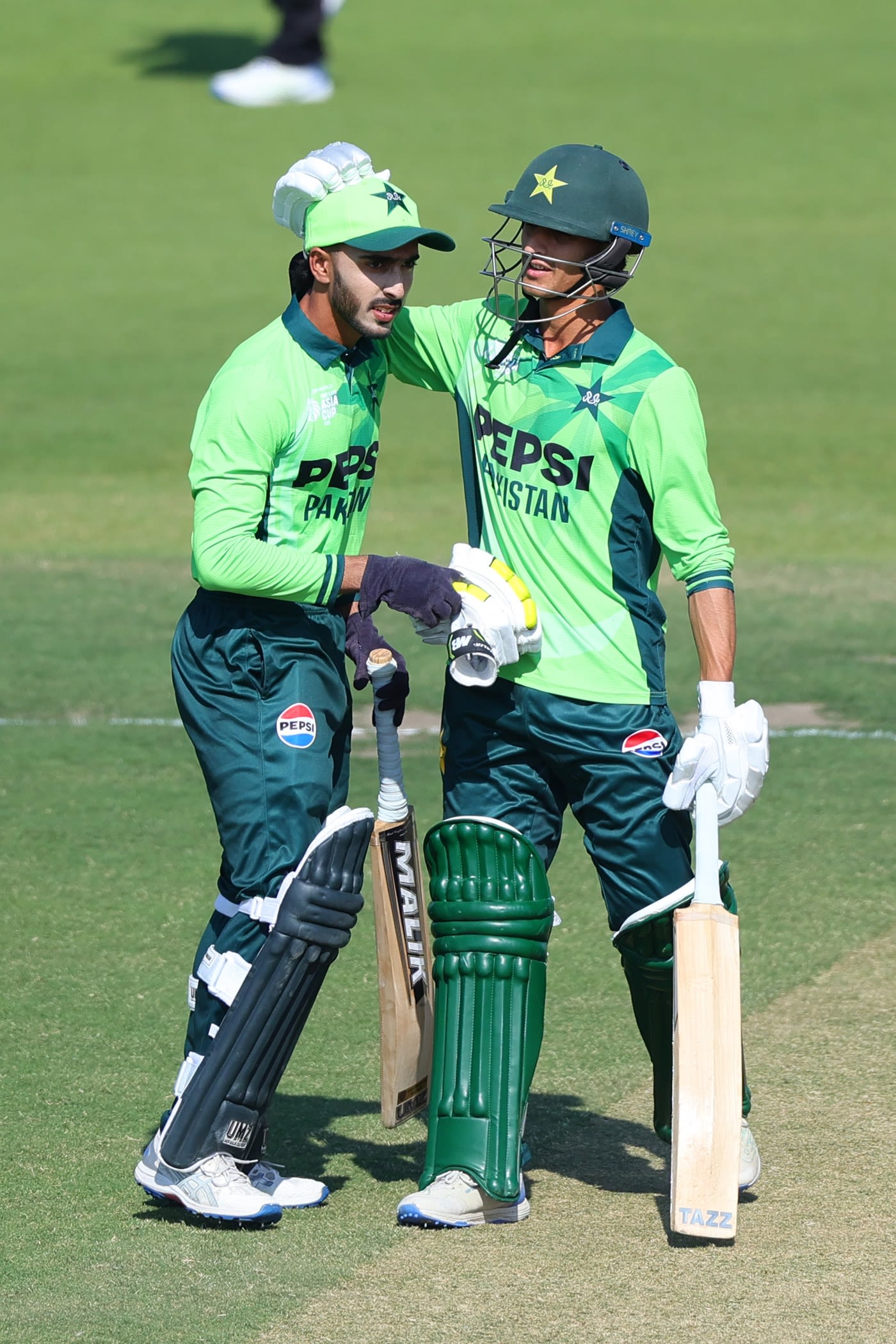 Sameer Minhas and Ahmed Hussain scored hundreds against Malaysia Under-19s
