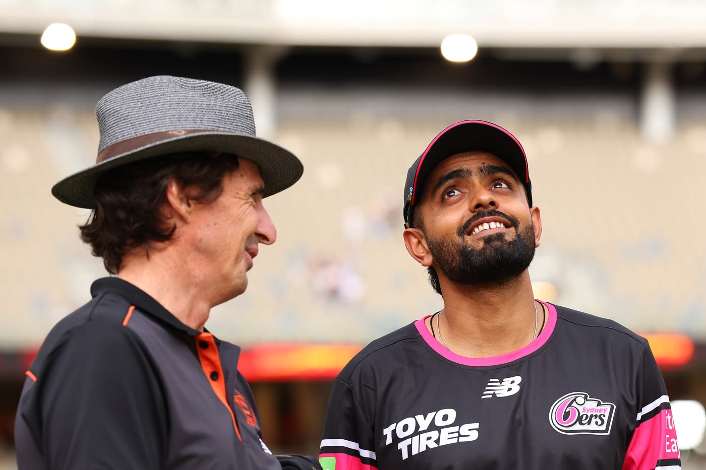 Brad Hogg in conversation with Babar Azam