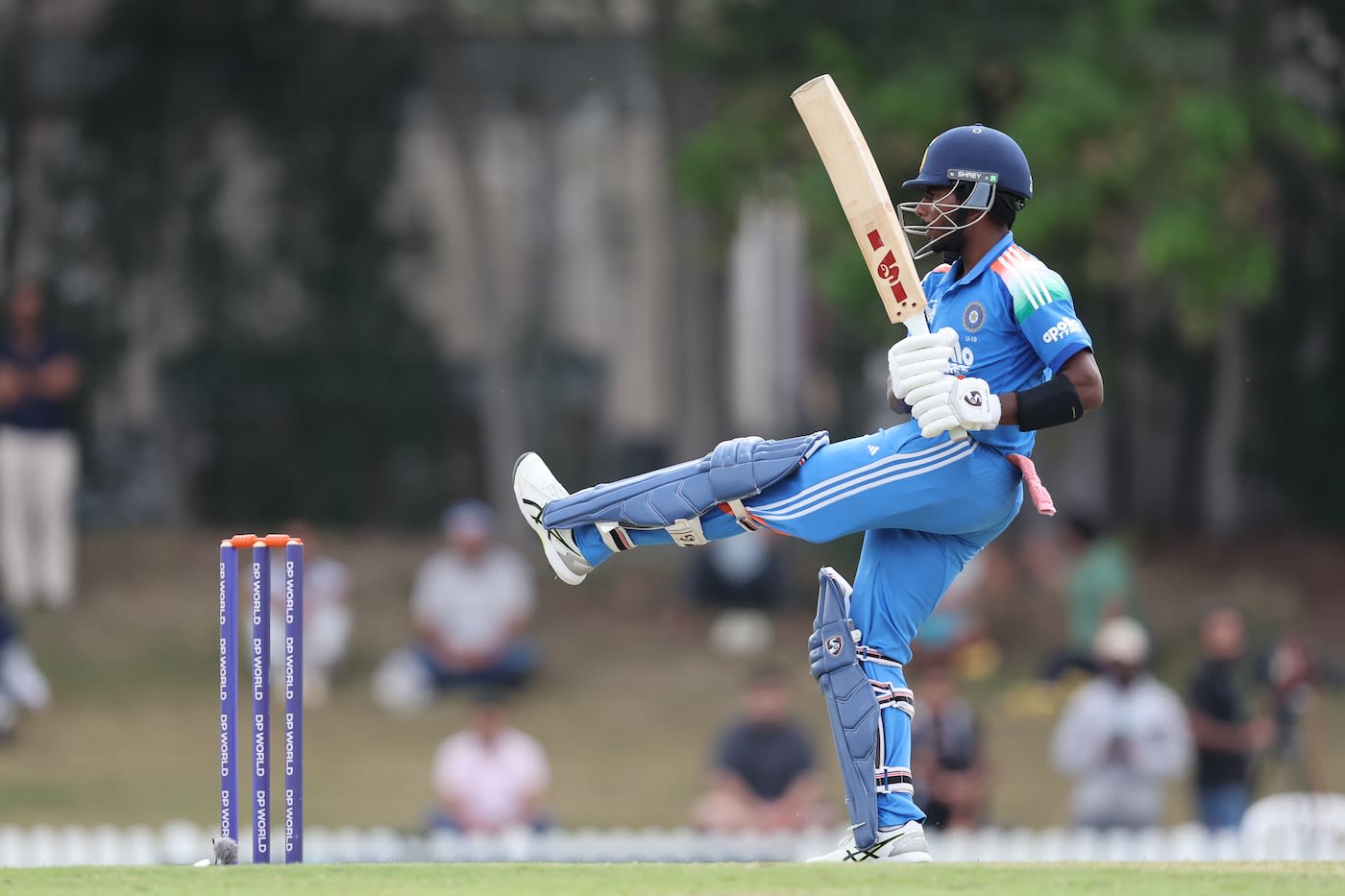 Aaron George top-scored for India