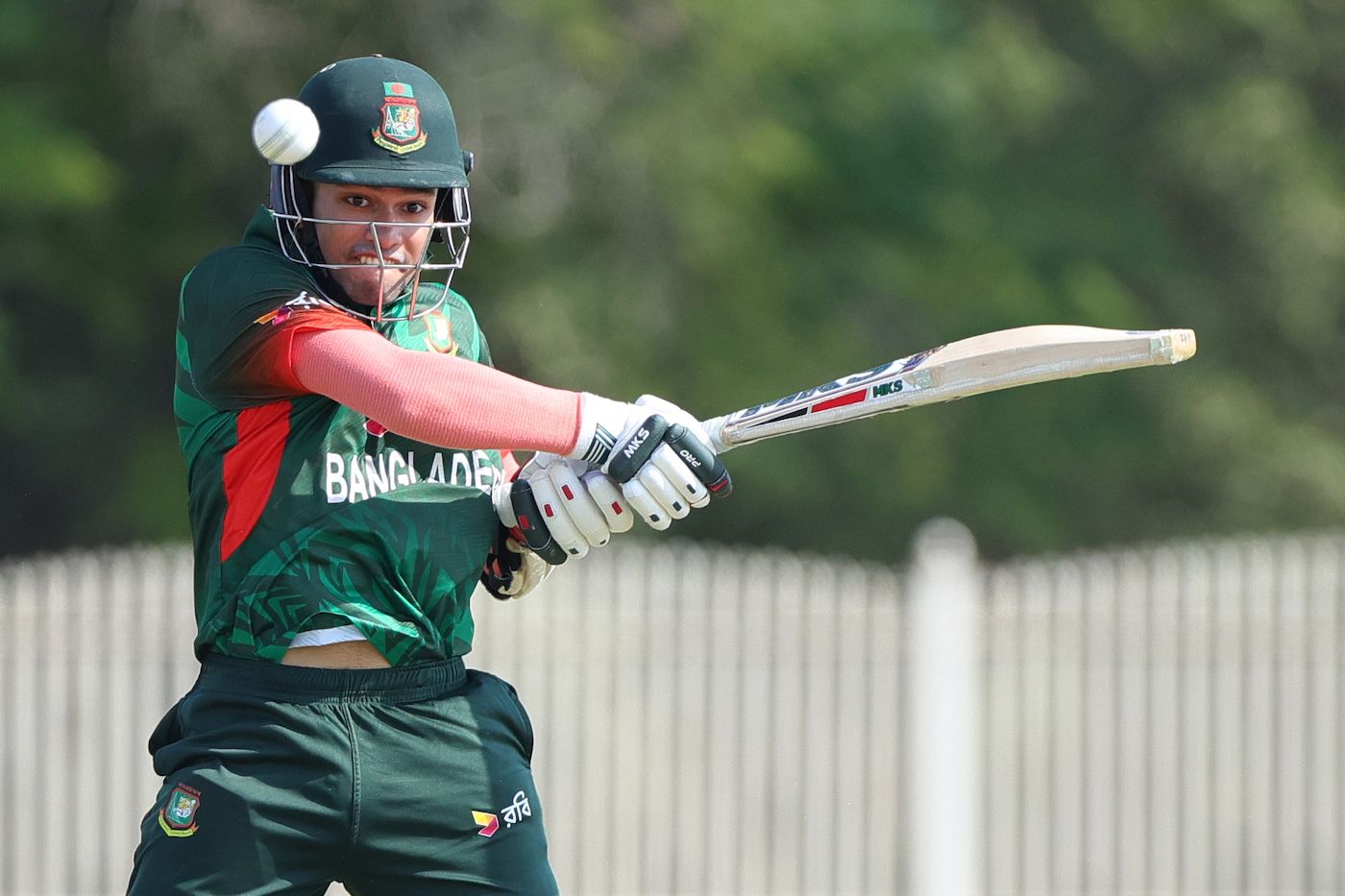 Zawad Abrar was unbeaten when Bangladesh got home