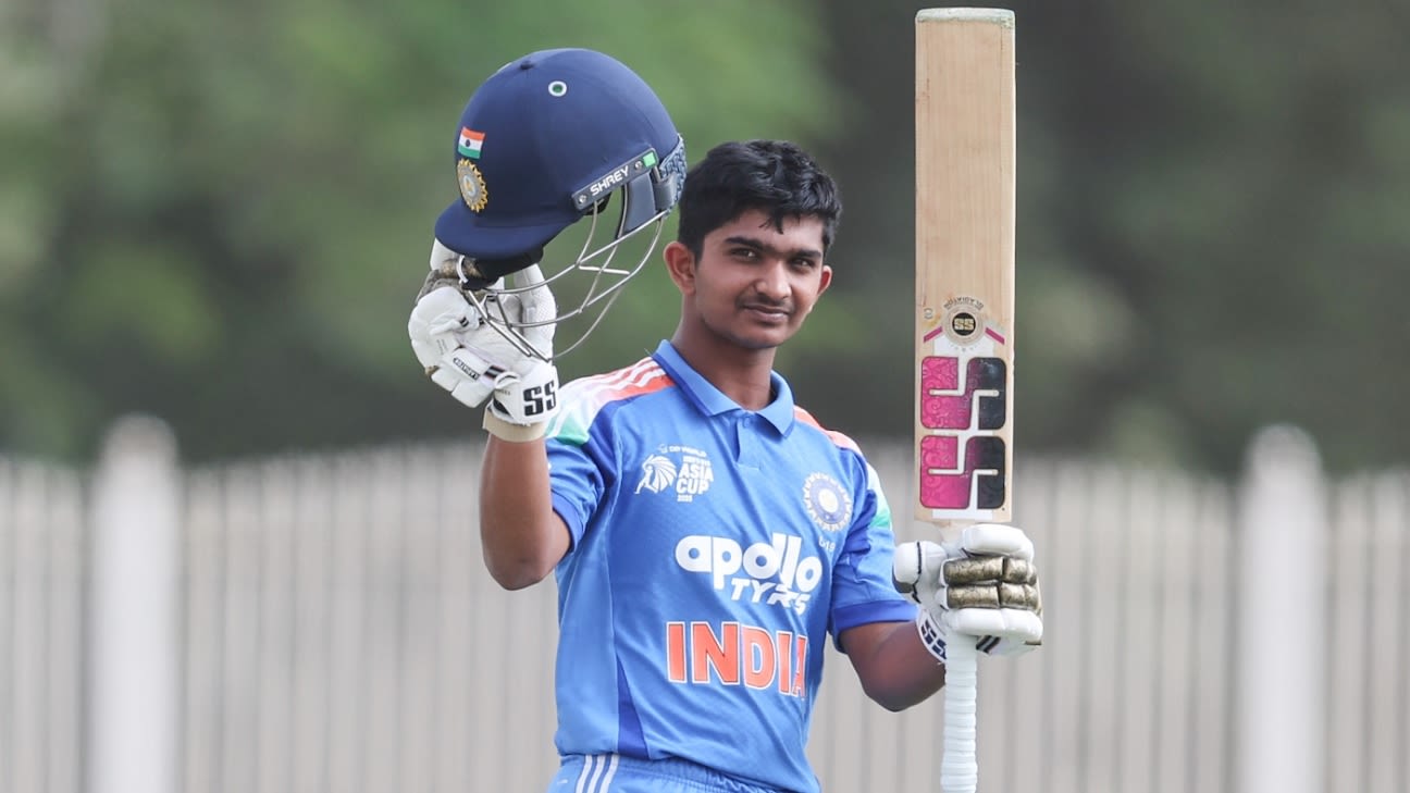 Abhigyan Kundu's unbeaten 125-ball 209 hands big win for India