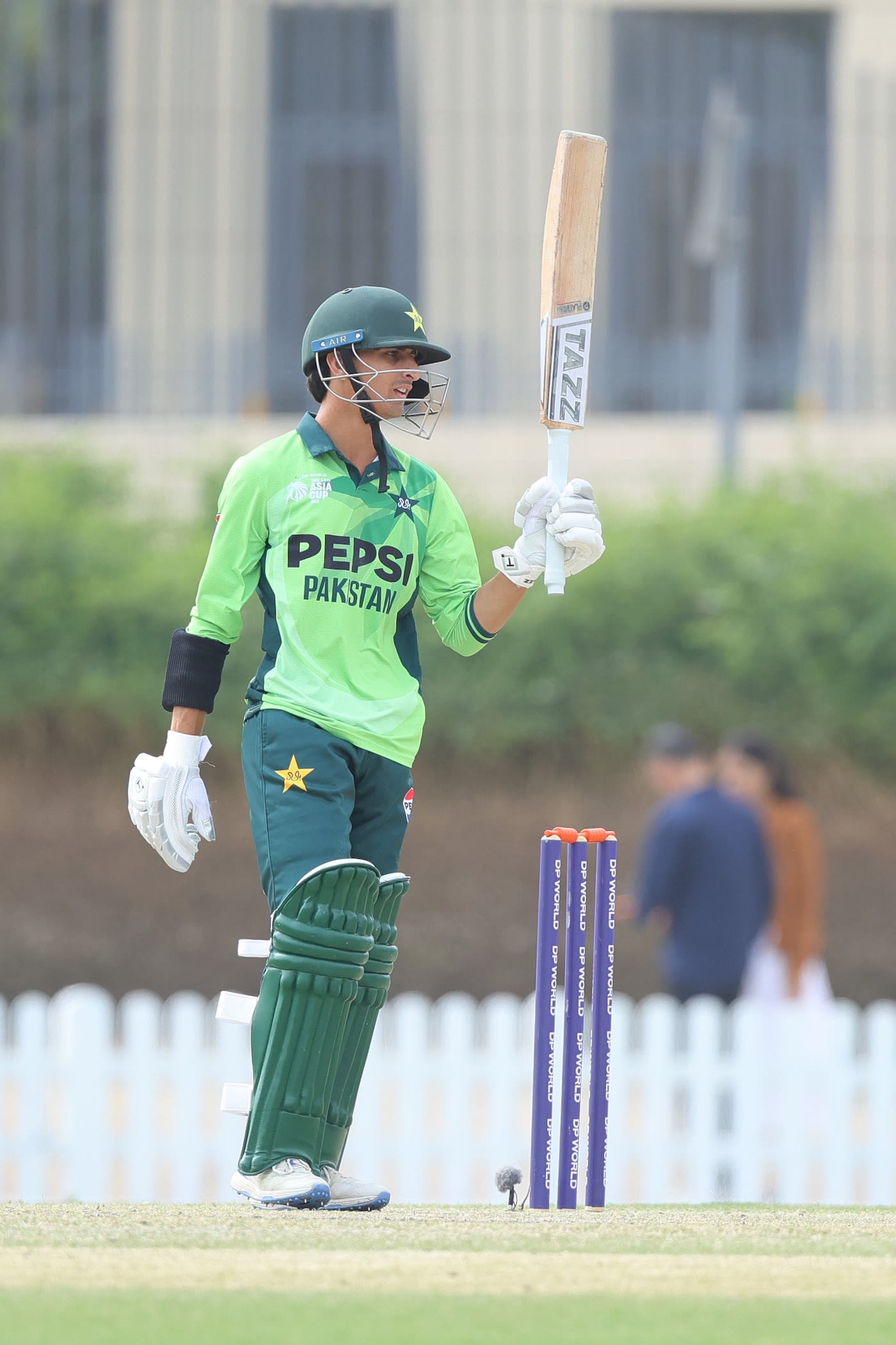 Ahmed Hussain scored a half-century